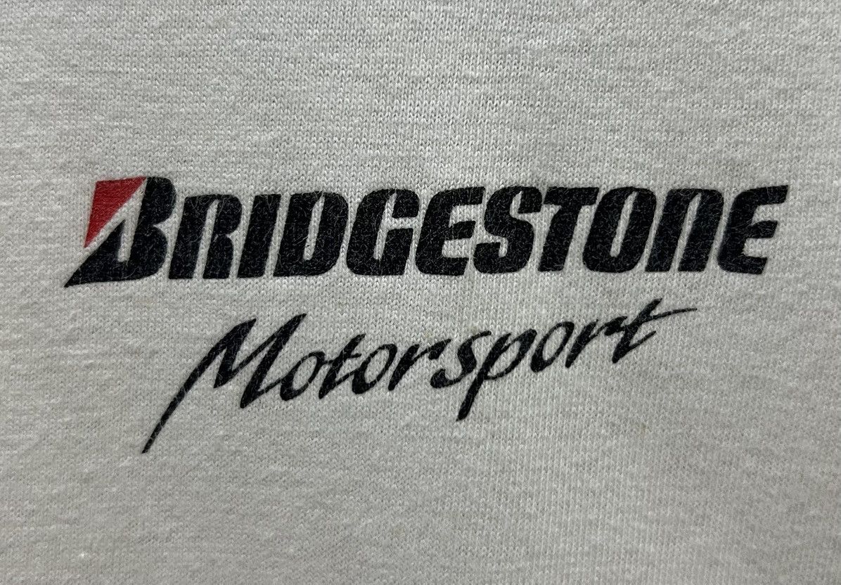Sports Specialties × Vintage VINTAGE 80s BRIDGESTONE MOTORSPORT TEE SHIRT Size US M / EU 48-50 / 2 - 4 Thumbnail