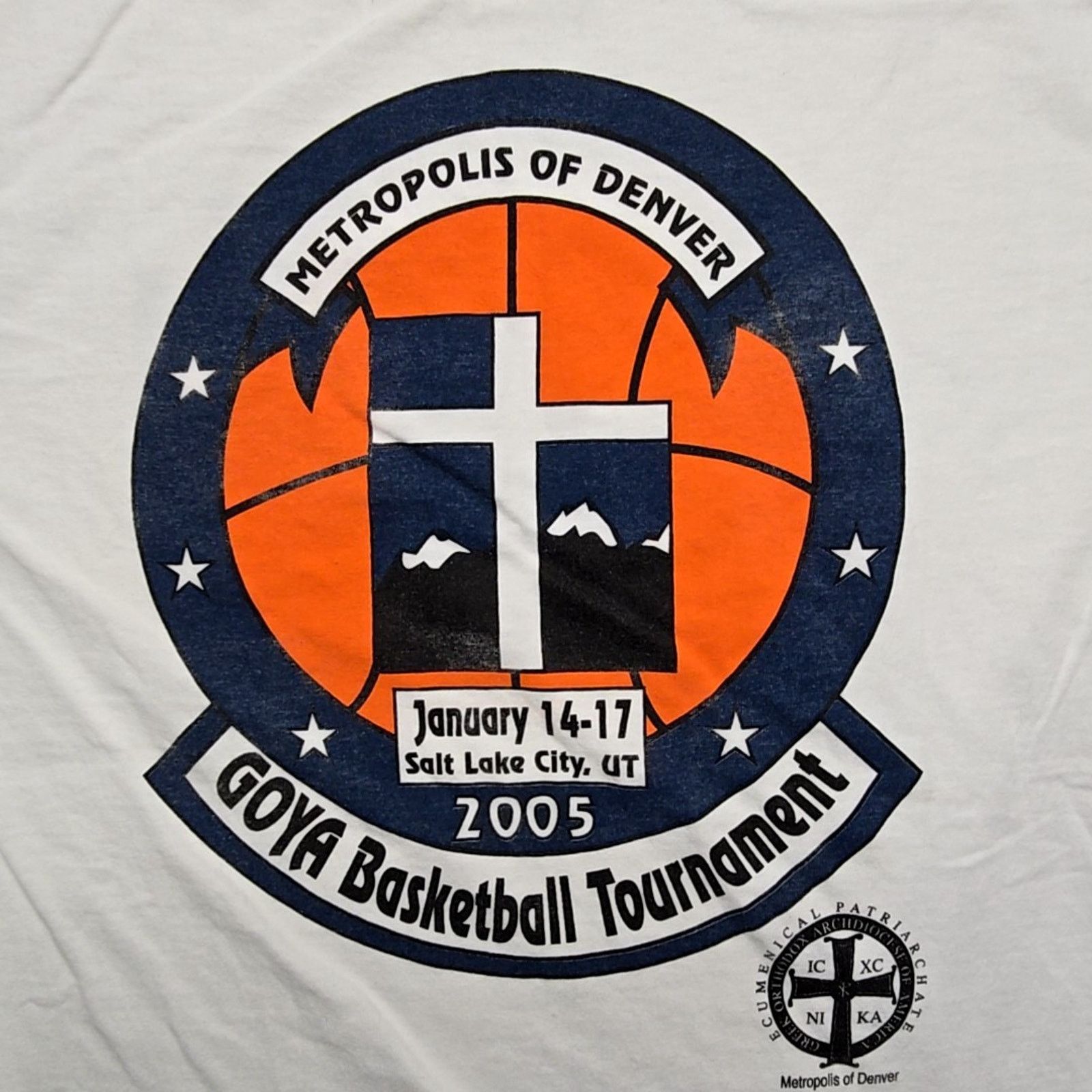 Other Vintage GOYA Basketball Shirt Salt Lake City S Church Tee Size US S / EU 44-46 / 1 - 2 Thumbnail