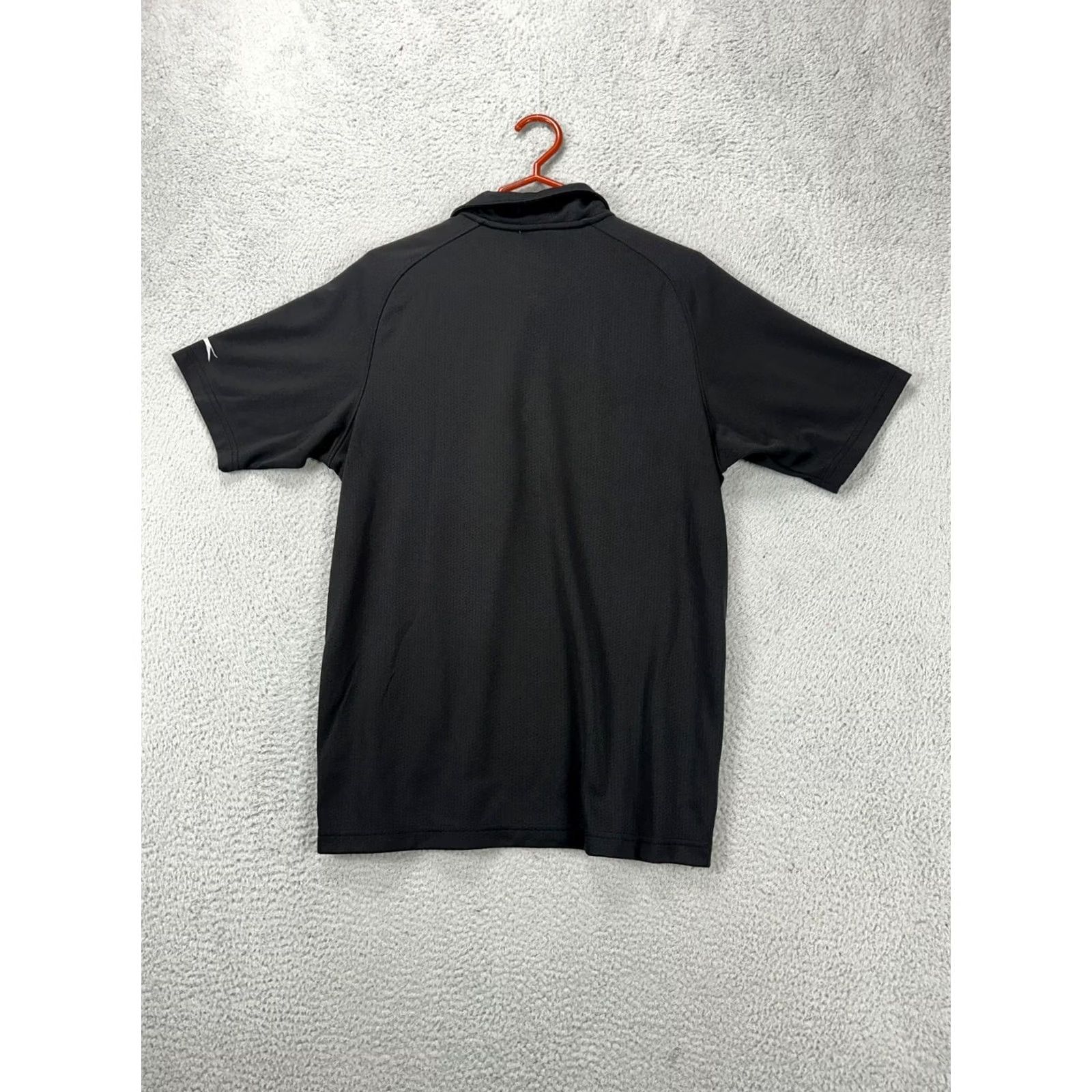 Vintage Slazenger Golf Polo Shirt Mens Large Black Short Sleeve Logo Athletic Outdoor Casual Golfing CAsual 43 Chest 28.5 Length Size US L / EU 52-54 / 3 - 3 Thumbnail