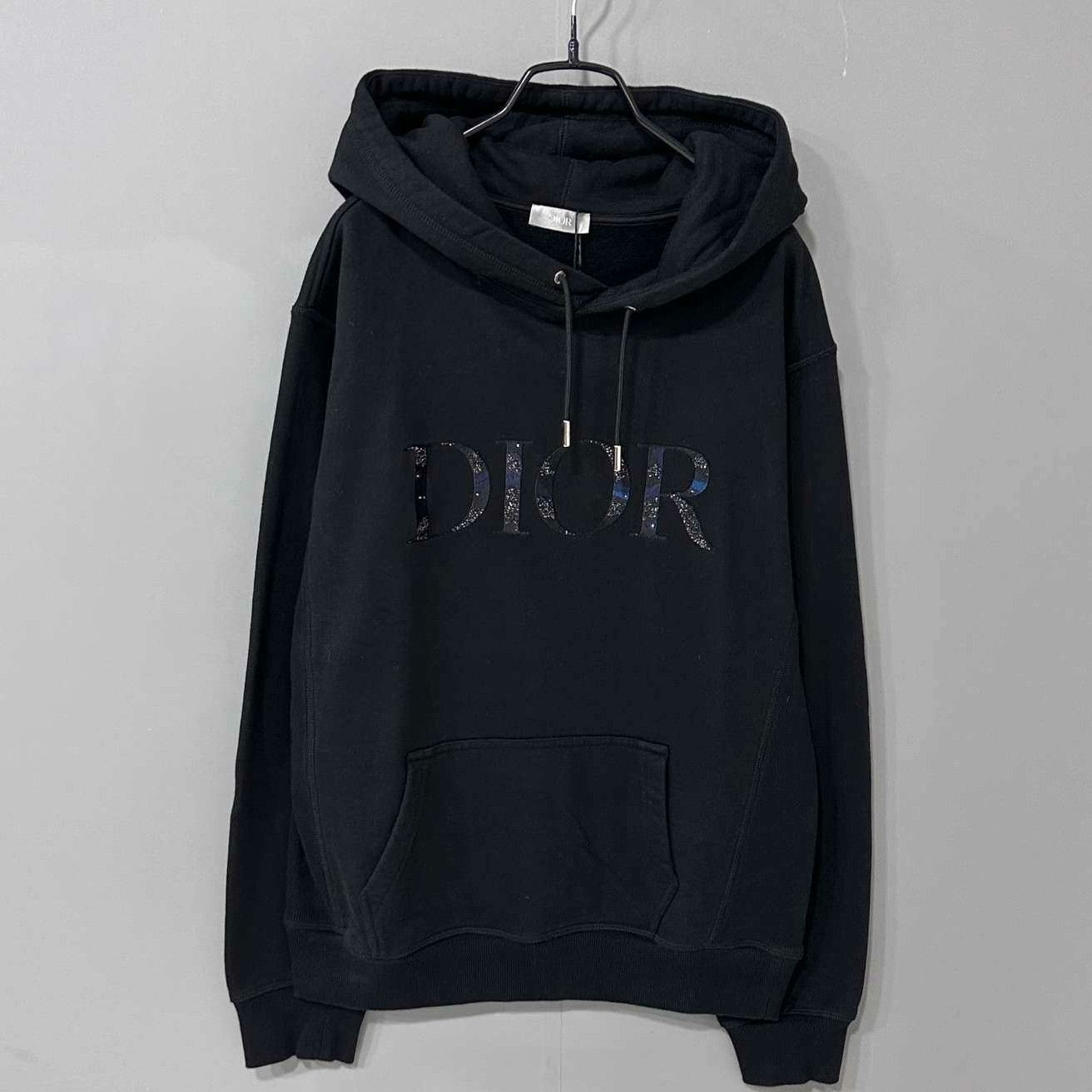 Dior Dior Retro Embroidered Black Hoodie s Men Size US S / EU 44-46 / 1 - 1 Thumbnail