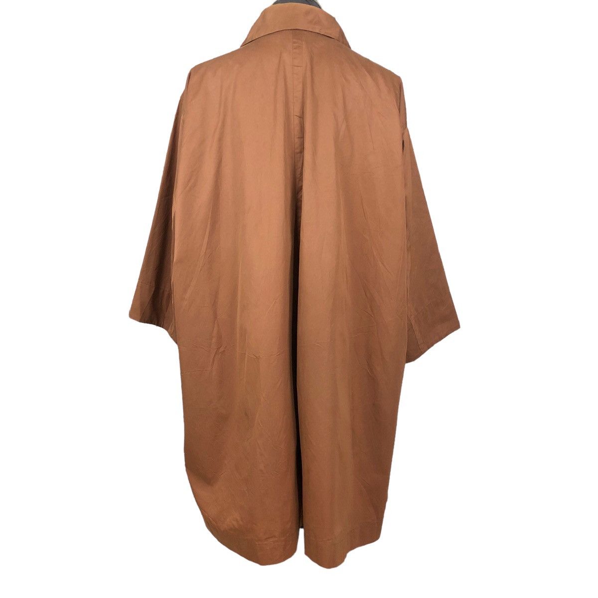 Issey Miyake Vintage 80s Issey Miyake Windcoat Trench Coat Permanente Size US M / EU 48-50 / 2 - 19 Thumbnail