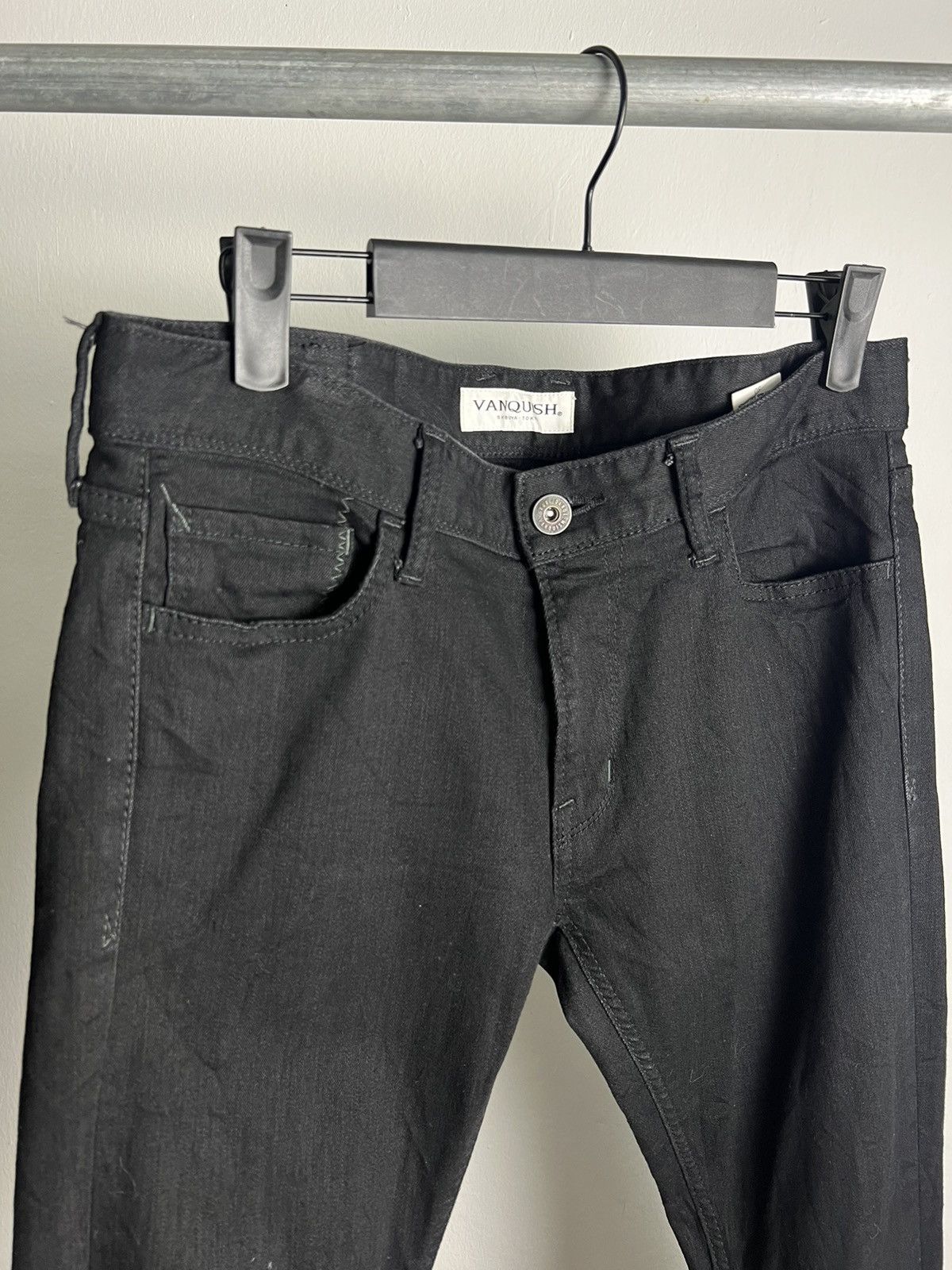Japanese Brand × Vanquish 2000s Vanquish Tokyo Slim Skinny Denim Size US 31 - 3 Thumbnail