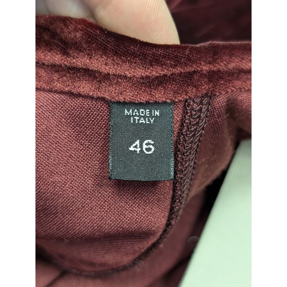 Tom Ford o1rshd1 Cut and Sewn Zipper Hoodie Jacket in Burgundy Size US S / EU 44-46 / 1 - 12 Thumbnail