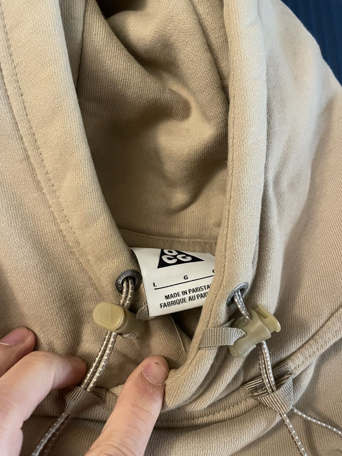 Nike × Nike ACG Nike Tan ACG Hoodie Size US L / EU 52-54 / 3 - 2 Thumbnail