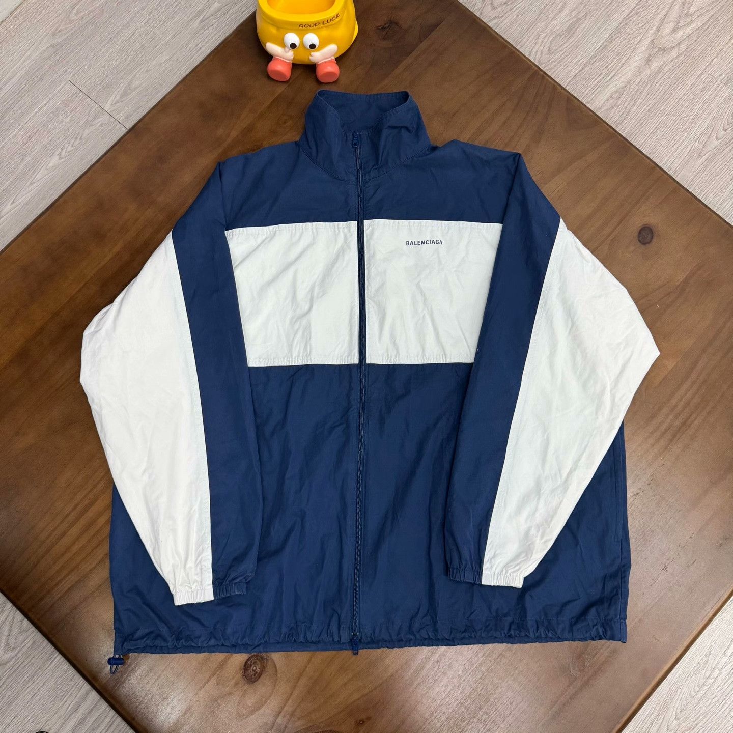 Balenciaga Balenciaga Retro Embroidered Blue Light Jacket 43 Men Size US L / EU 52-54 / 3 - 1 Thumbnail
