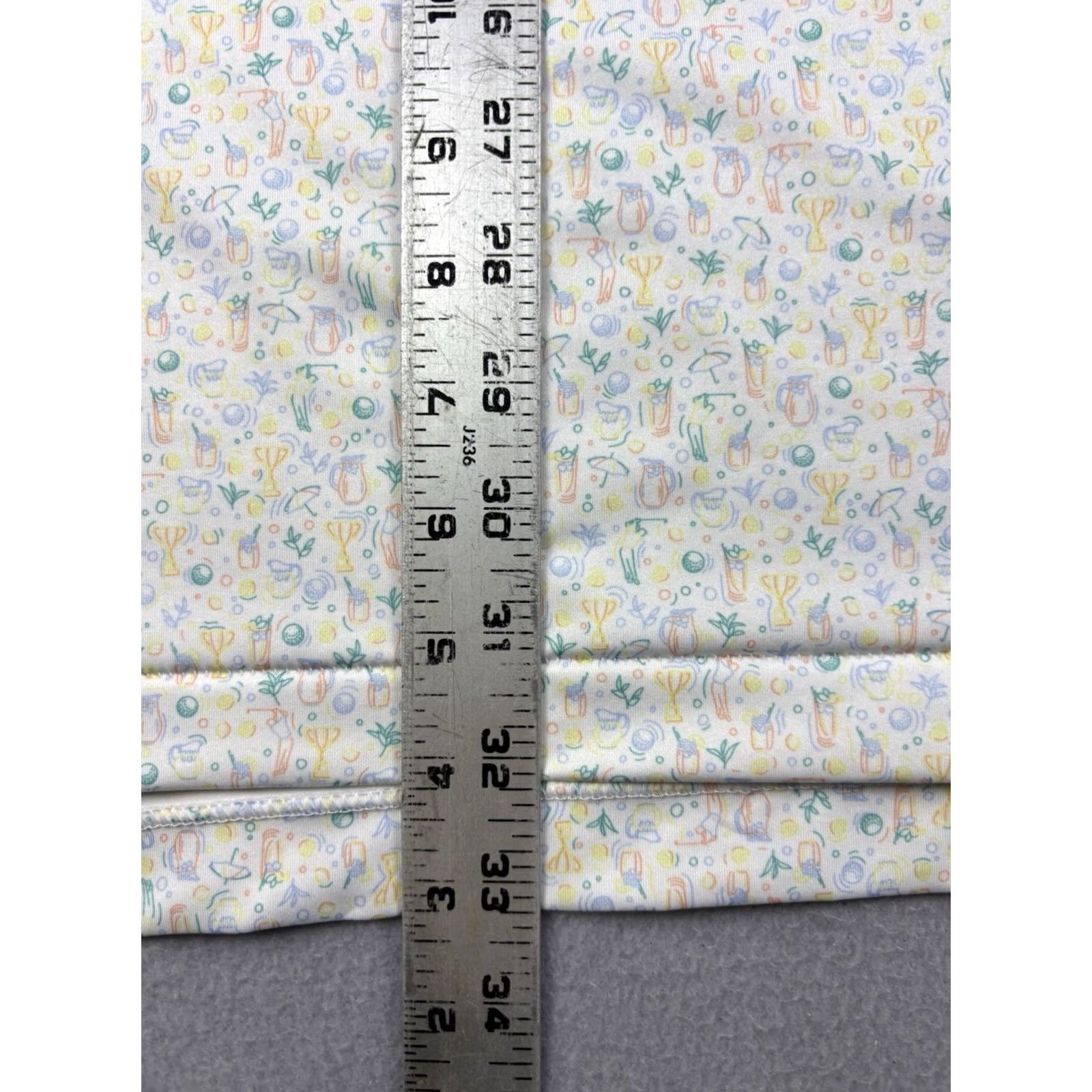 Peter Millar Peter Millar Summer Comfort Polo Shirt Men XL Multicolor Geometric Print Short Sleeve Collared Polo Golf Summer Mens XL Size US XL / EU 56 / 4 - 7 Thumbnail