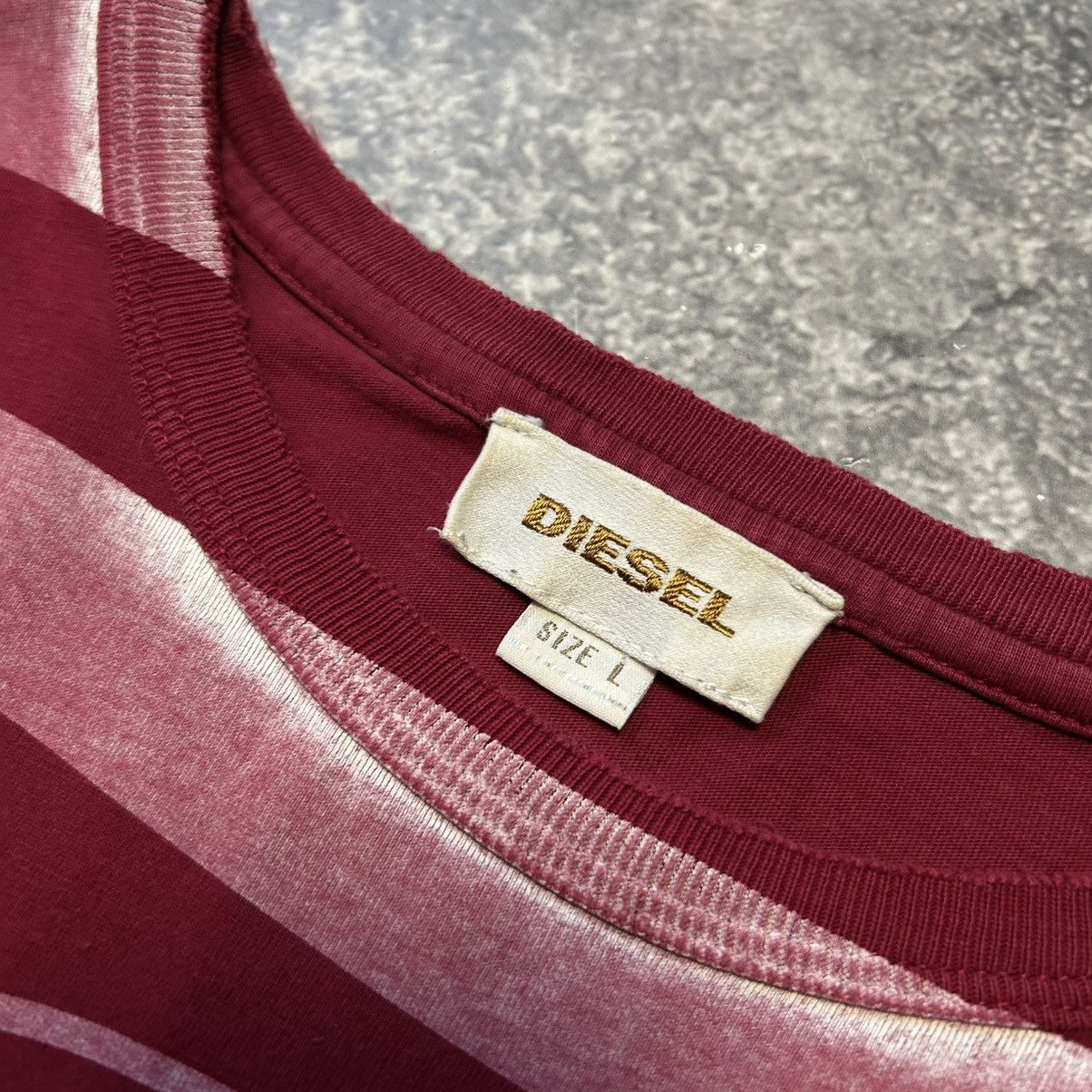 Diesel Designer Diesel Big Graphic Logo y2k streetwear japan tee Size US L / EU 52-54 / 3 - 4 Thumbnail