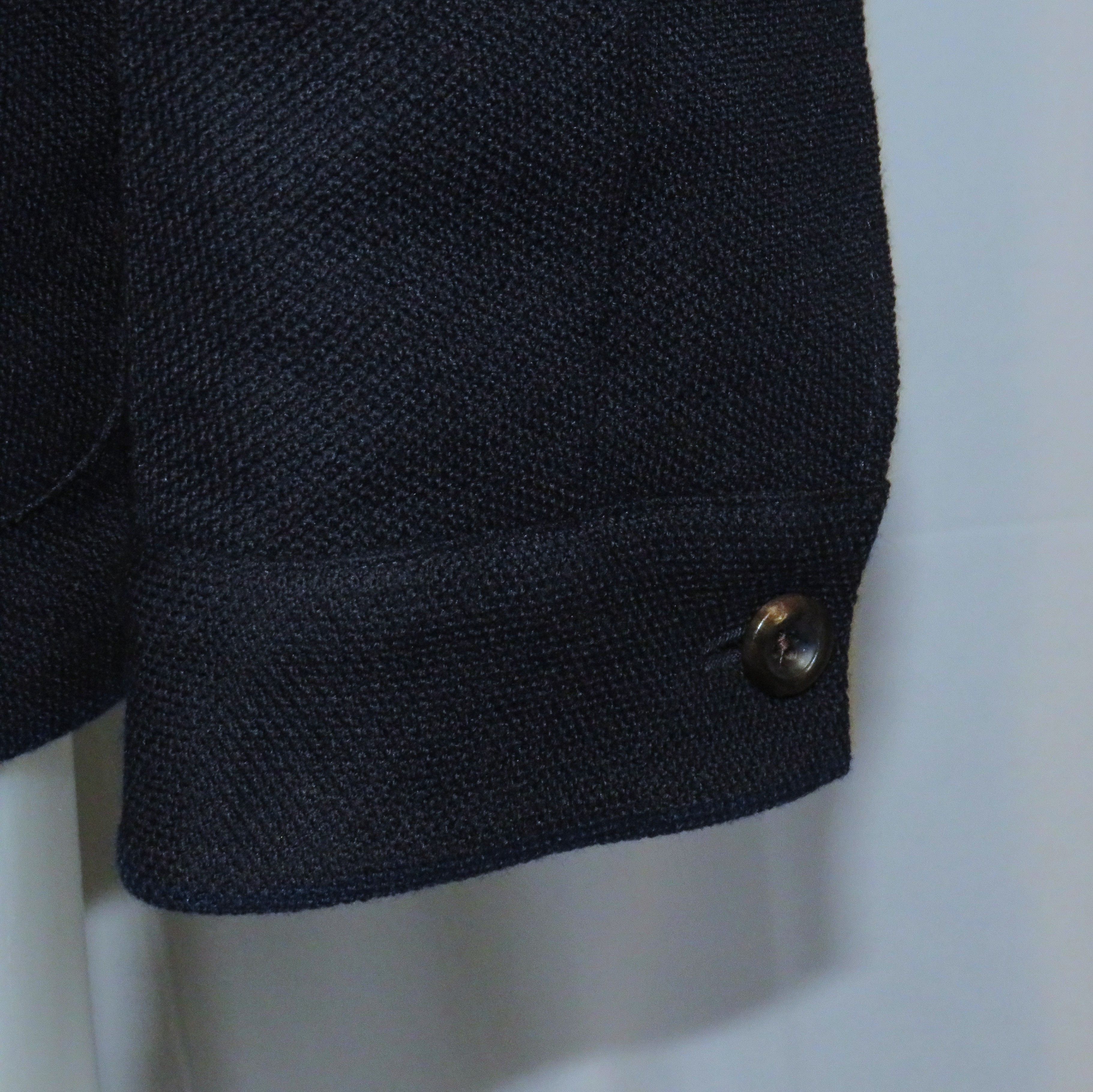 Ralph Lauren Purple Label Hand Tailored Wool Blend Navy Blue Jacket XL Size US XL / EU 56 / 4 - 9 Thumbnail