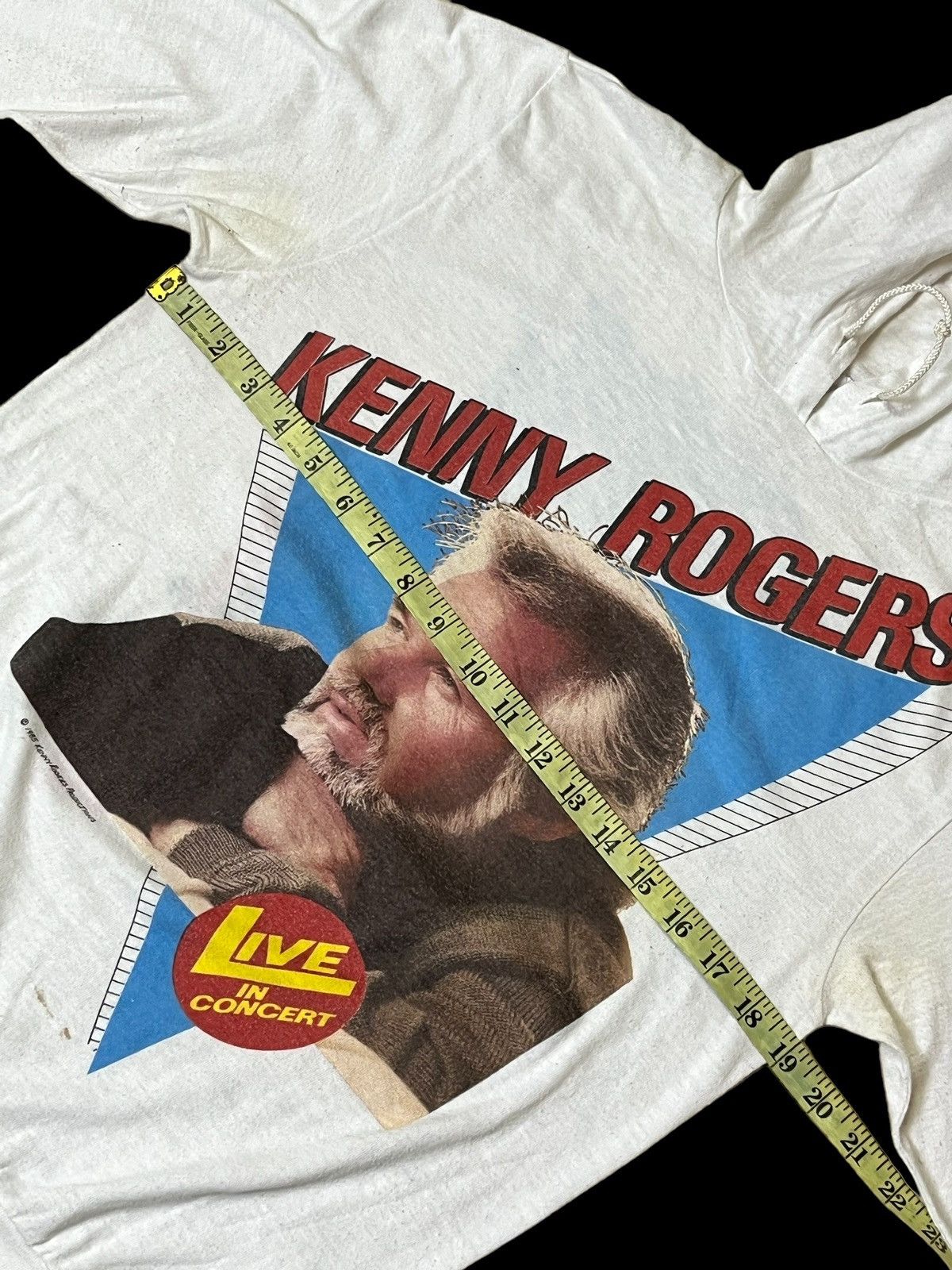 Band Tees RARE🔥VINTAGE 80s KENNY ROGERS TOUR 1985 PAPER THIN HOODIES Size US S / EU 44-46 / 1 - 9 Thumbnail