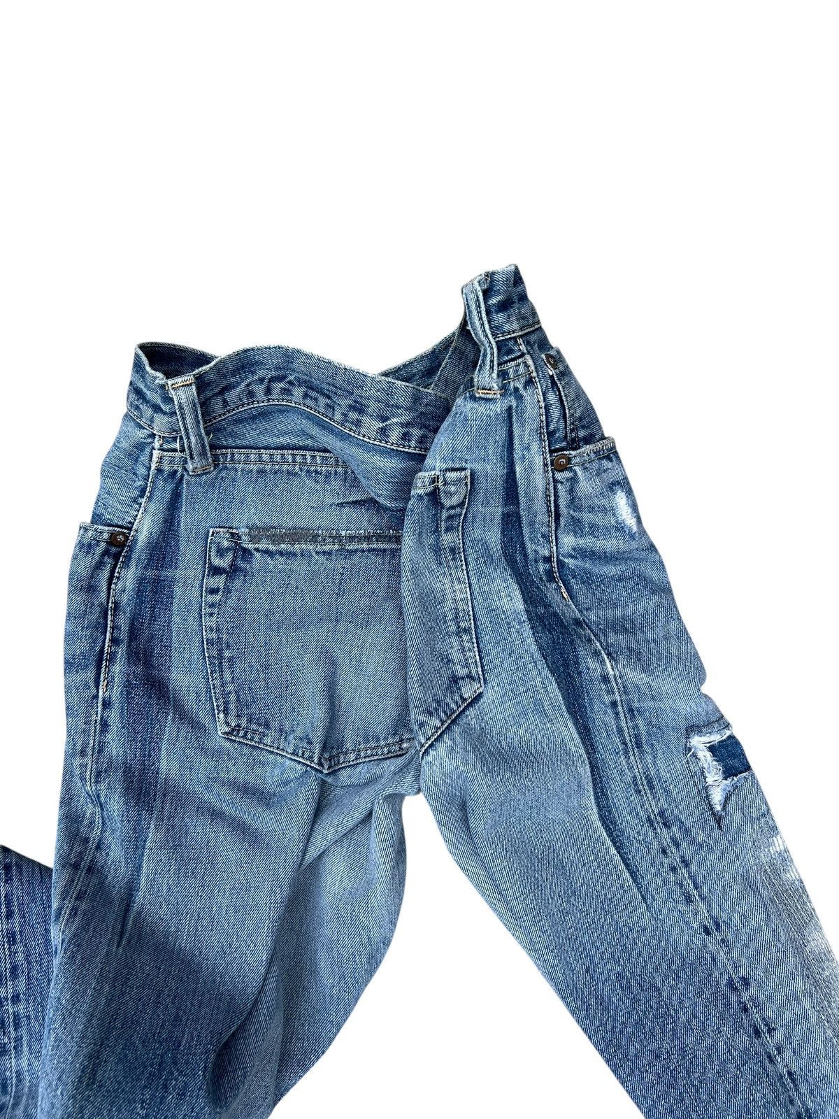 Sugar Cane Trashed Vintage Sugar Cane Distress Denim Selvedge Jeans Size US 33 - 21 Thumbnail