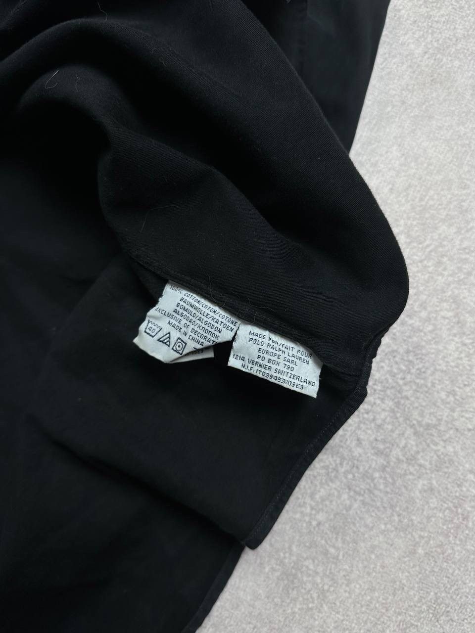 Polo Ralph Lauren Vintage Polo Ralph Lauren RRL Black Shirt M Size US M / EU 48-50 / 2 - 4 Thumbnail
