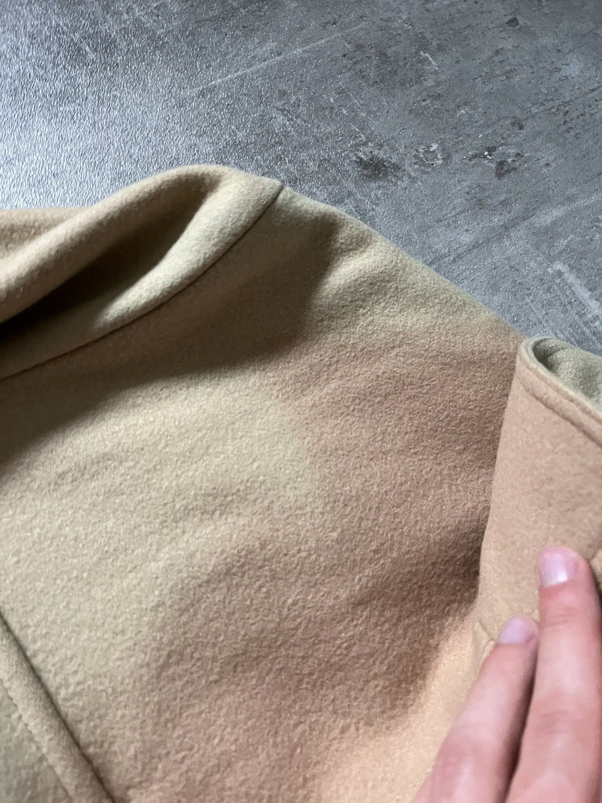 Helmut Lang Vintage Helmut Lang 1997 wool beige coat archival Size US L / EU 52-54 / 3 - 9 Thumbnail