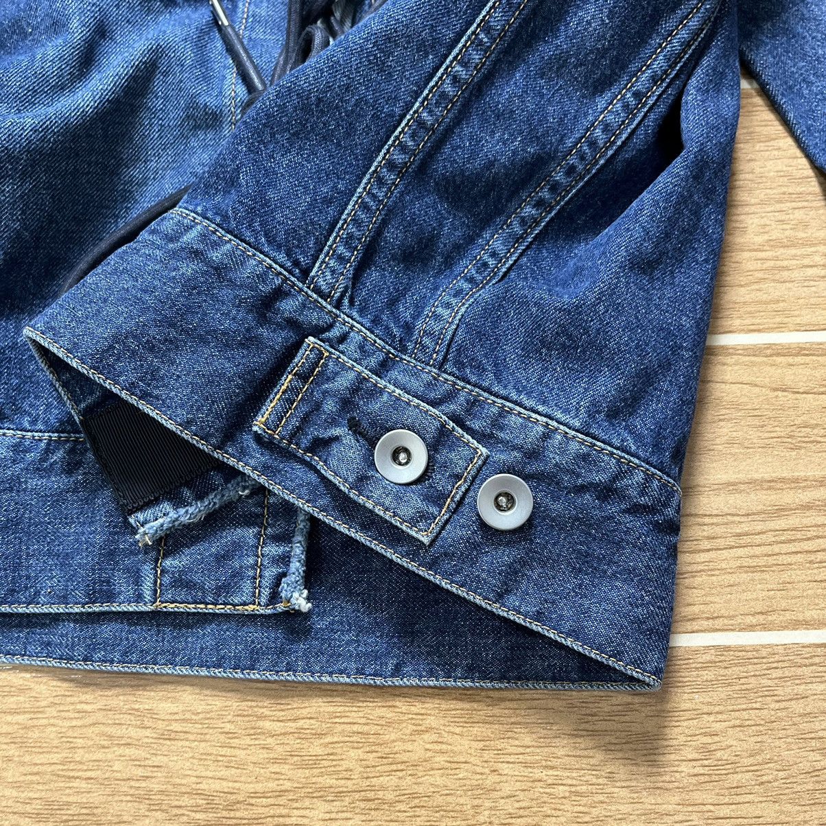 Sacai Sacai Lace Up Denim Jacket Size S / US 4 / IT 40 - 15 Thumbnail