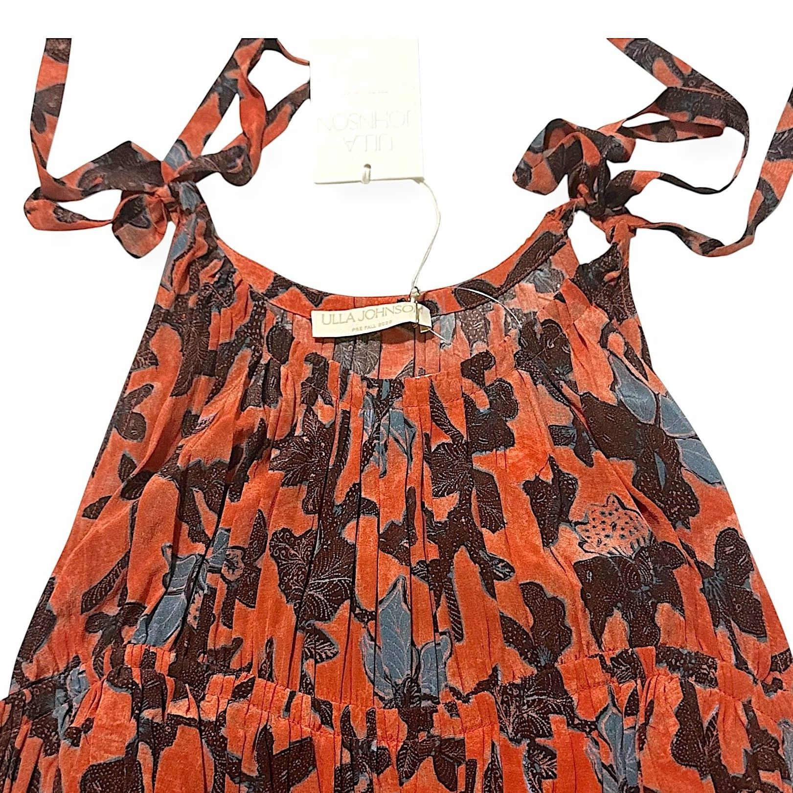 Ulla Johnson ULLA JOHNSON Amalthea Midi Dress In Amaryllis, Size 12, NWT Size XL / US 12-14 / IT 48-50 - 10 Thumbnail