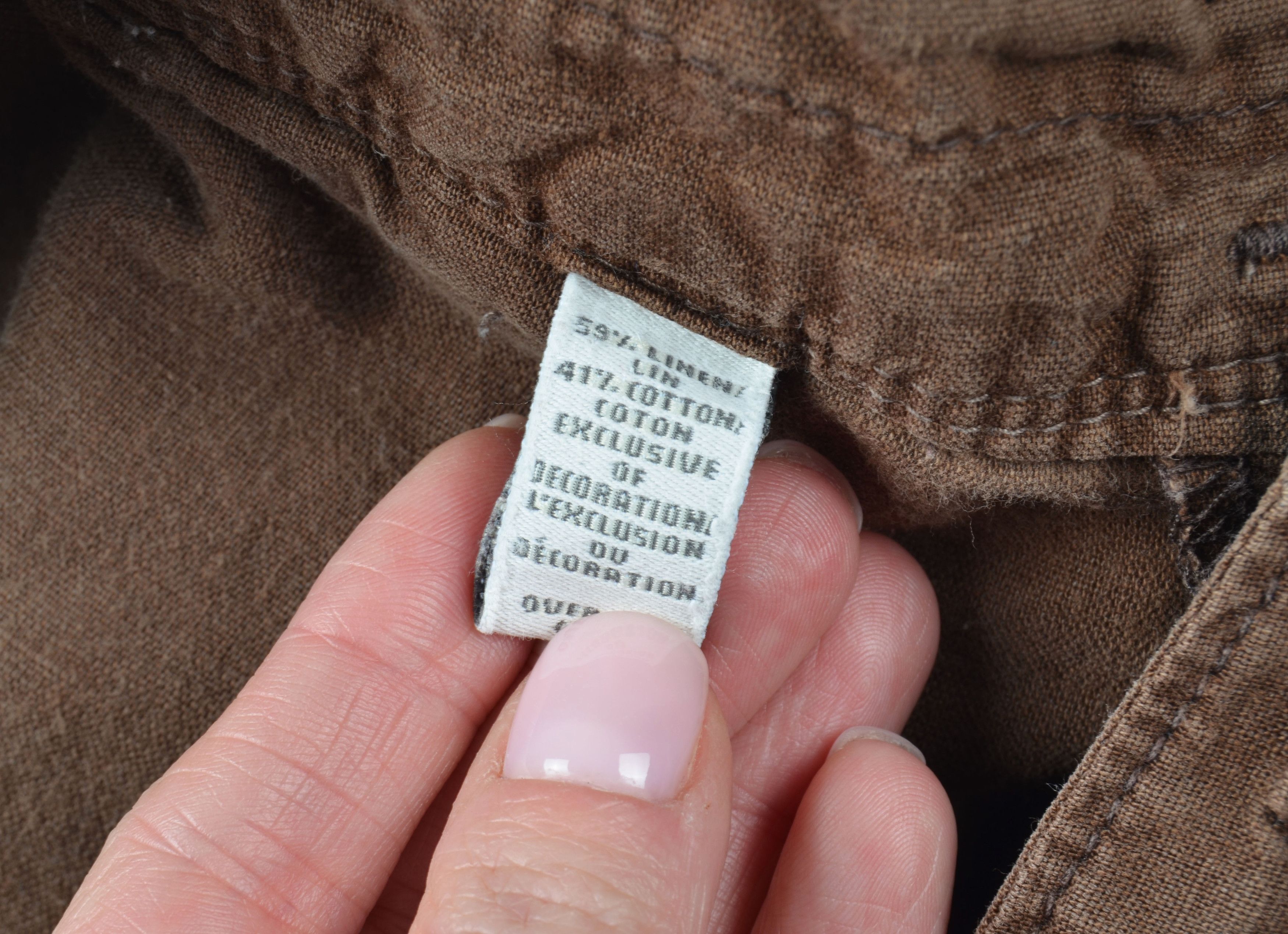 Abercrombie & Fitch Vintage Abercrombie & Fitch Y2K Linen Blend Micro Skirt Size 34" / US 12 / IT 48 - 8 Thumbnail