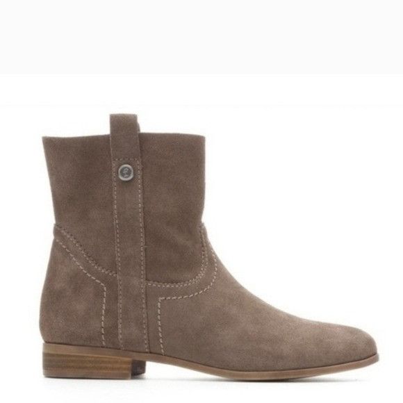 Frye Frye Sarah Shortie Taupe Suede Leather Western Boho Ankle Bo Size US 8 / IT 38 - 8 Thumbnail