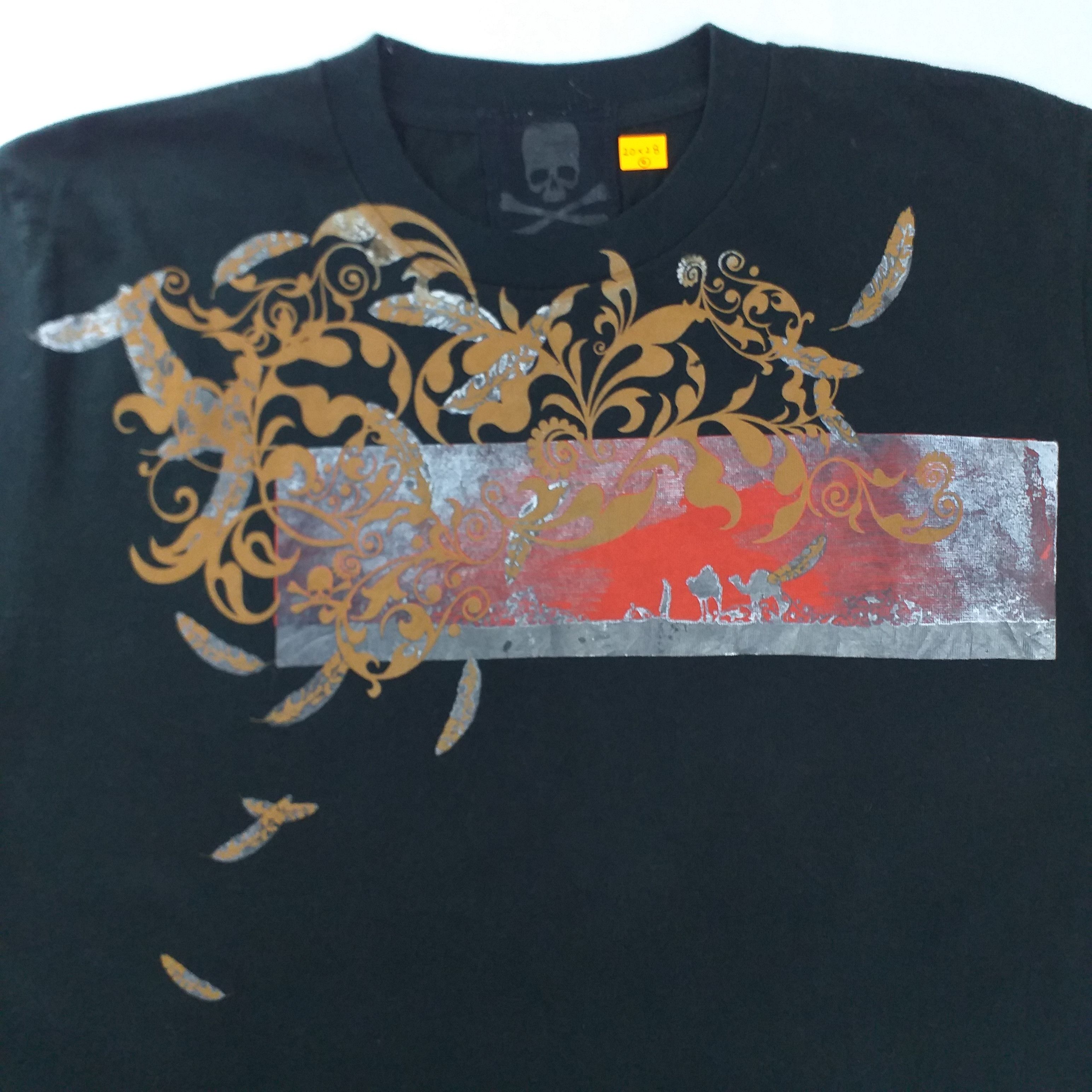 Japanese Brand Roen Masterminds Skulls Tshirt -E115 Size US M / EU 48-50 / 2 - 3 Thumbnail