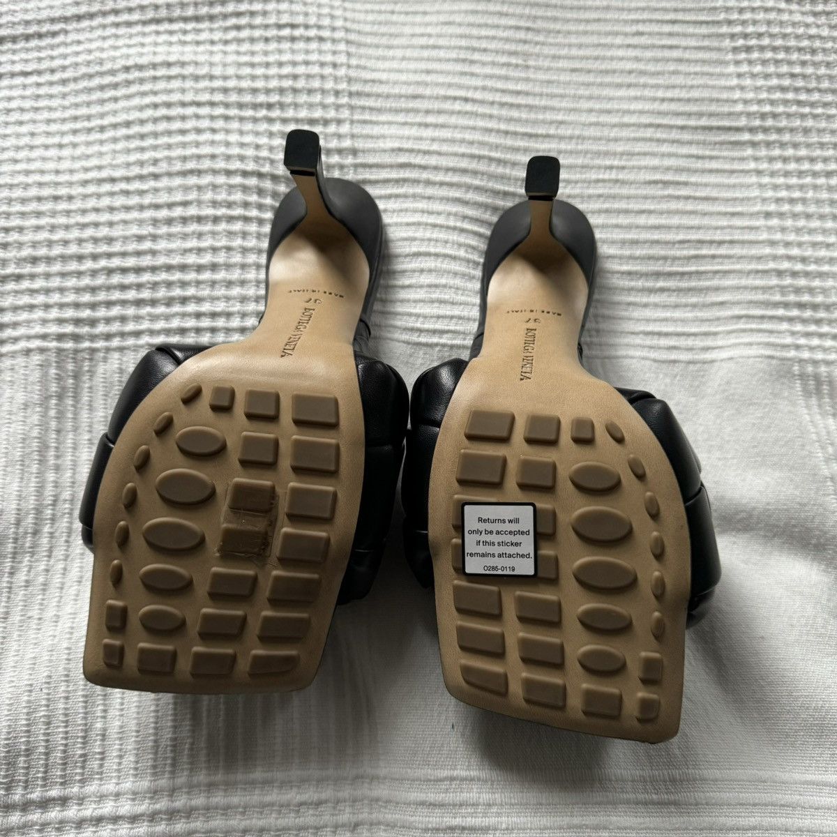 Bottega Veneta Bottega Lido Heel NWB Size US 7 / IT 37 - 7 Thumbnail