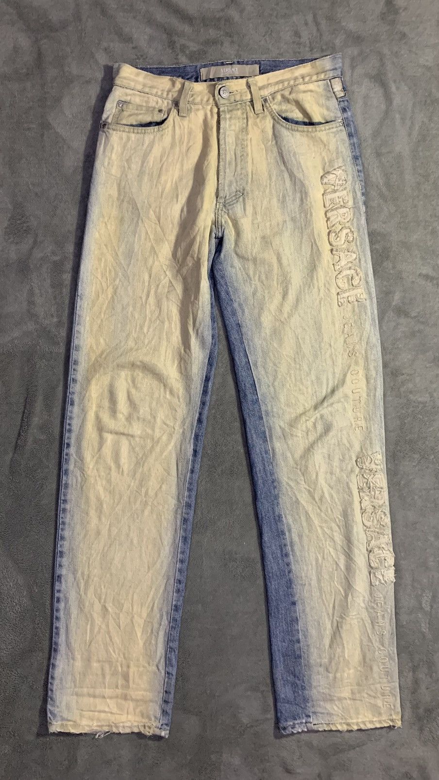 Versace Jeans Couture Versace Jeans Couture Distressed Jeans Size US 30 / EU 46 - 1 Thumbnail