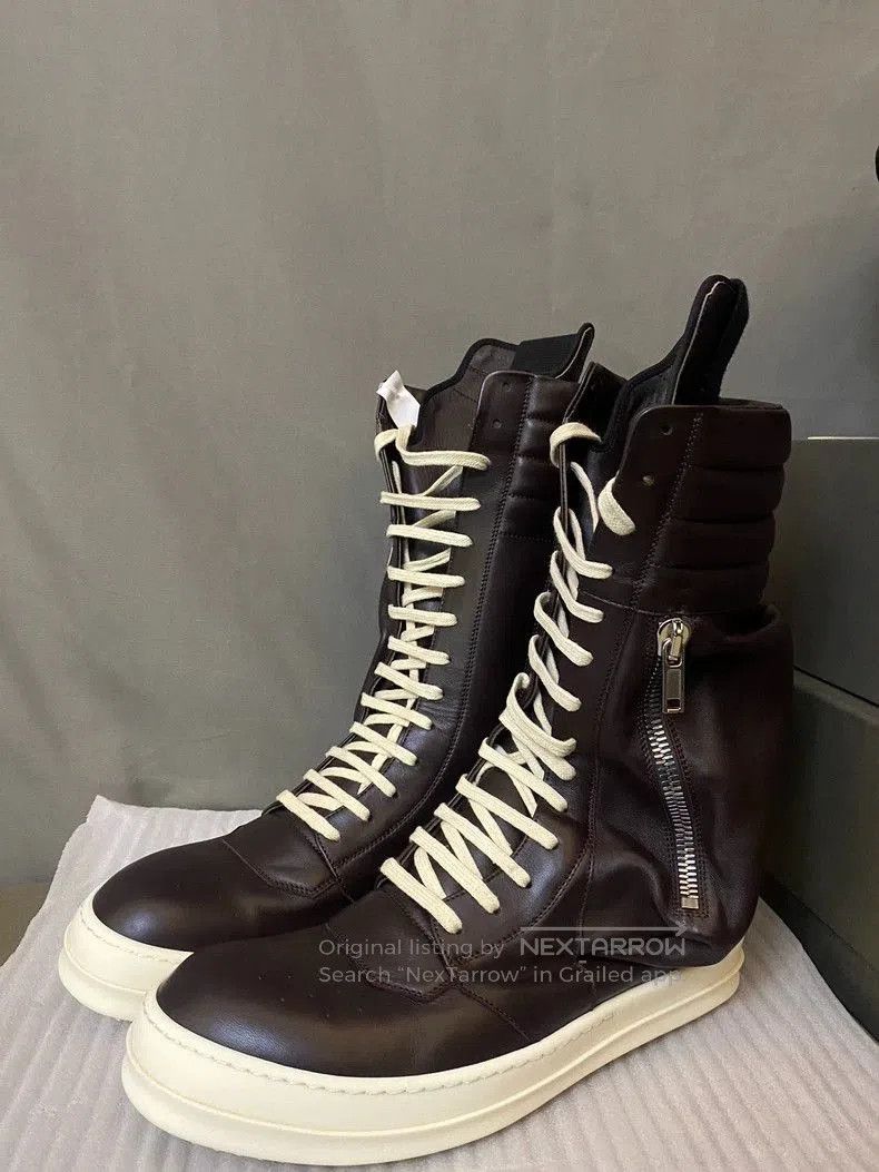 rick owens 24fw pull on bogun boots 43 Rick Owens Pull On Bogun