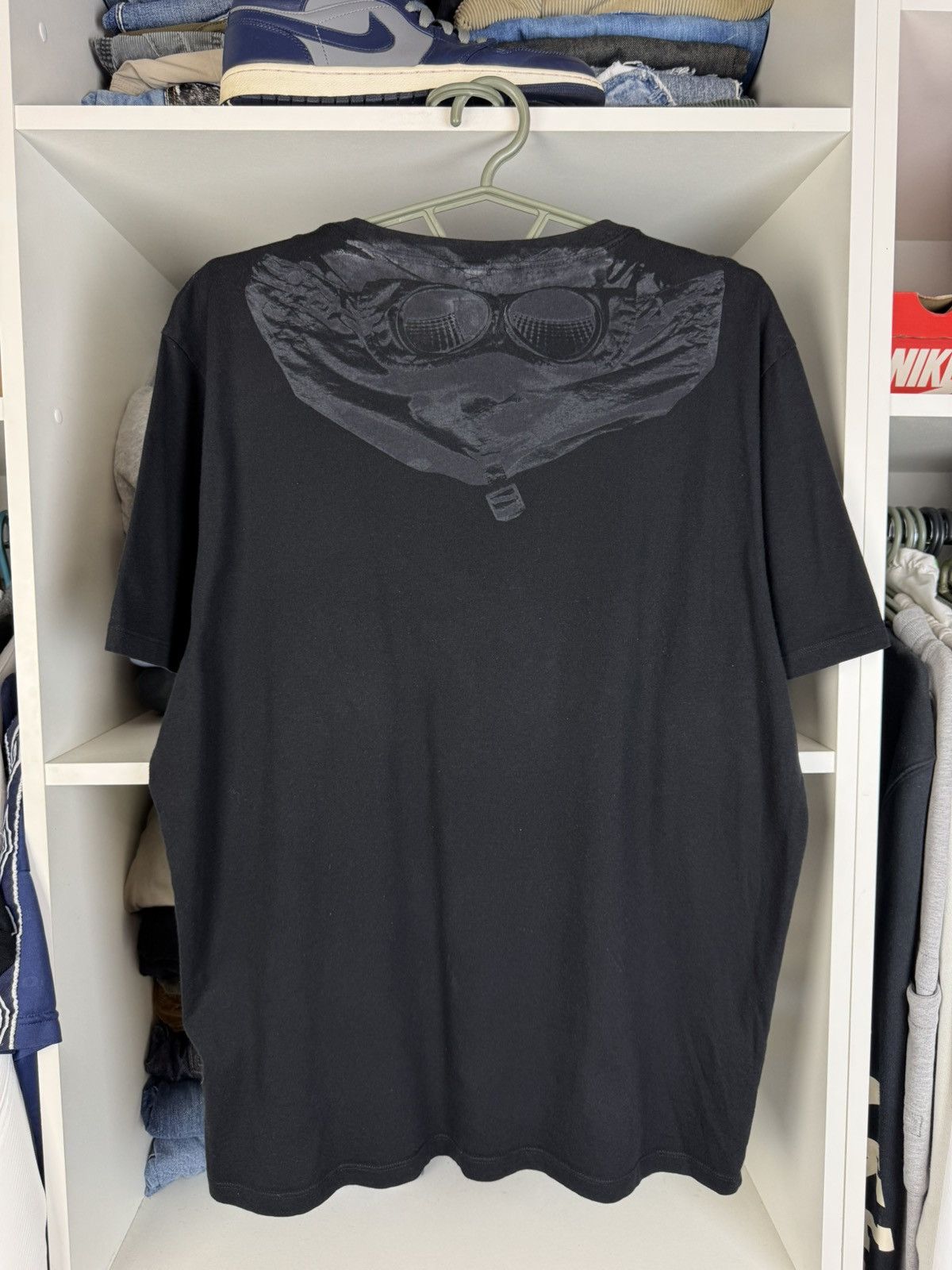 C.P. Company C.P. Company Goggle Hood Print T-Shirt Size US L / EU 52-54 / 3 - 1 Thumbnail