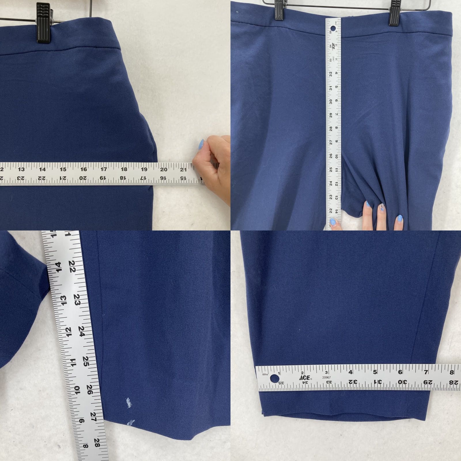 Banana Republic Banana Republic Pants Womens 10 Blue Pull On Stretch Comfort Work Office Wear Pants Womens 10 Blue Pull On Stretch Comfort Work Office Wear Size 32" / US 10 / IT 46 - 8 Thumbnail
