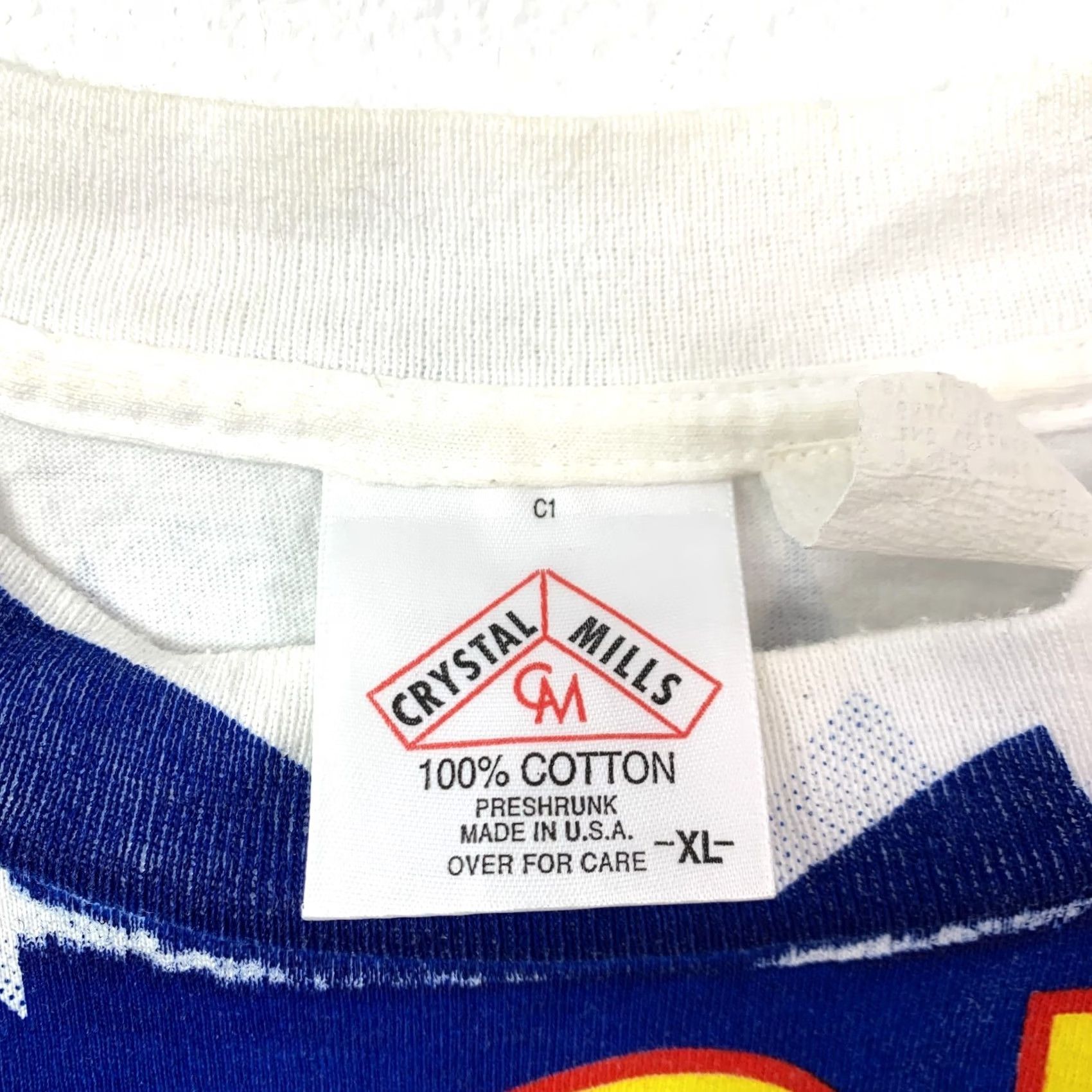 Vintage VINTAGE Pepsi Big Slam Shaq Shaquille O'Neal NBA Shirt XL Crystal Mills White 90s Mens Size US XL / EU 56 / 4 - 7 Thumbnail