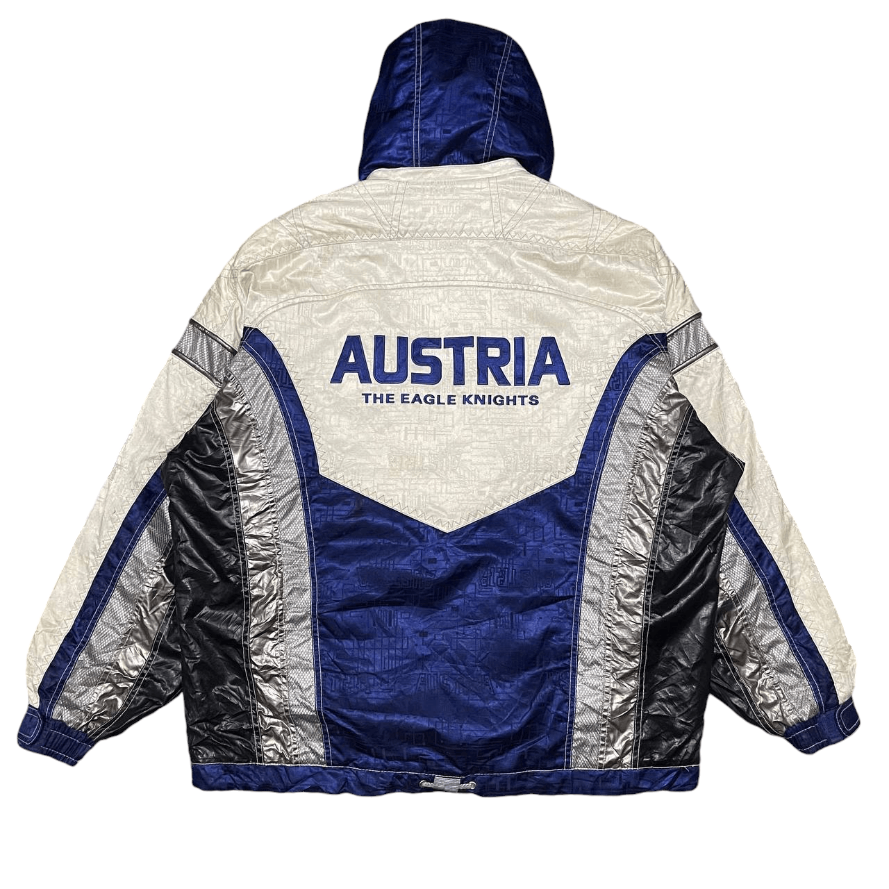 Asics Vintage Austria x Asics Ski Hooded Jacket Size US L / EU 52-54 / 3 - 18 Thumbnail