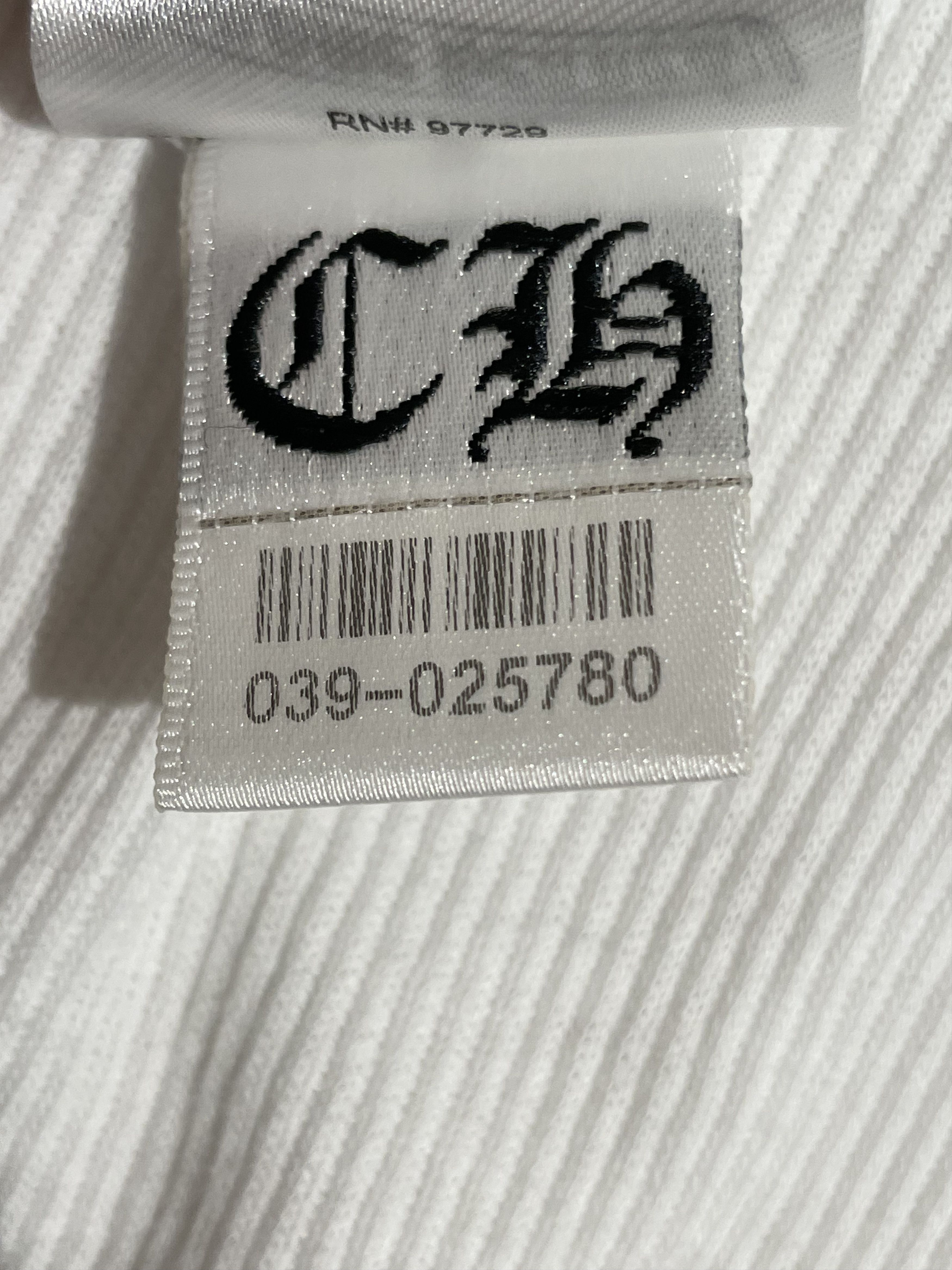 Chrome Hearts Chrome Hearts LOVE U Vine Heart White Rib Tank Top Size M / US 6-8 / IT 42-44 - 12 Thumbnail