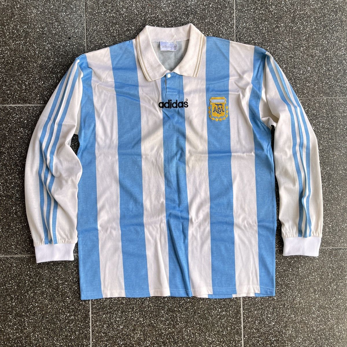 Adidas Rare Maradona Longsleeve Jersey 1994 Size US L / EU 52-54 / 3 - 1 Thumbnail