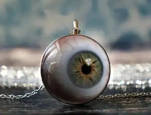 Other Gothic Horror Eye Charm Necklace Size ONE SIZE - 2 Thumbnail
