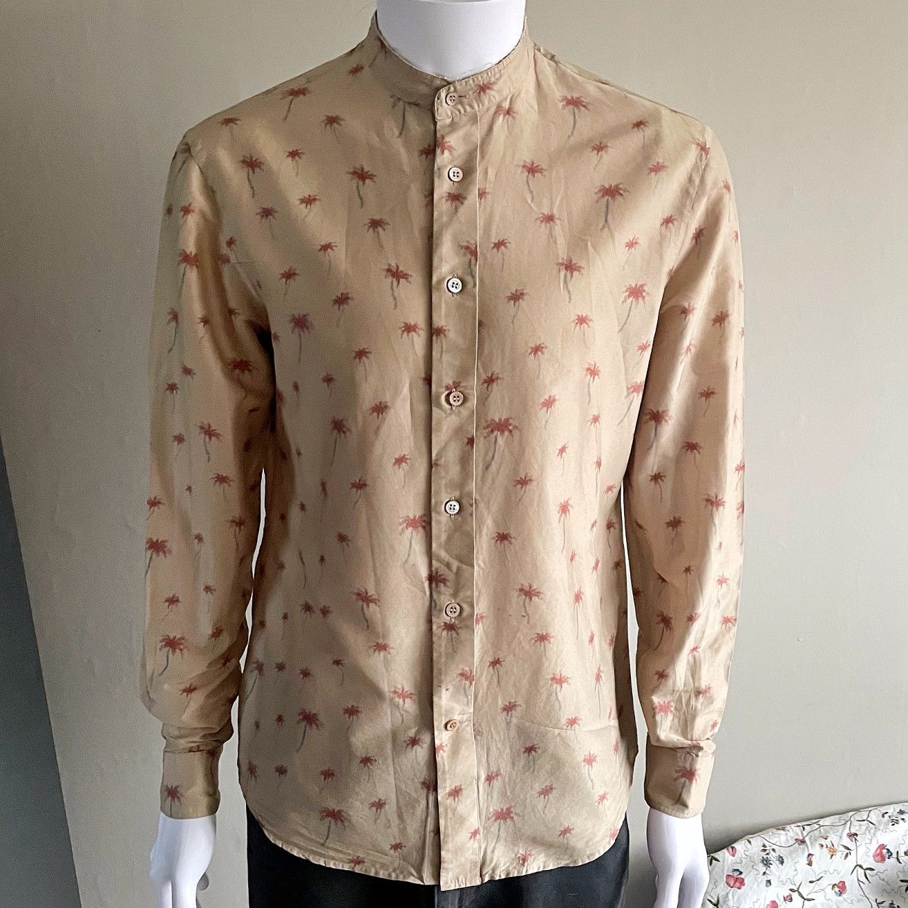 Alexander McQueen Alexander McQueen Mainline SS13 SAMPLE Silk Blend Shirt Size US L / EU 52-54 / 3 - 1 Thumbnail