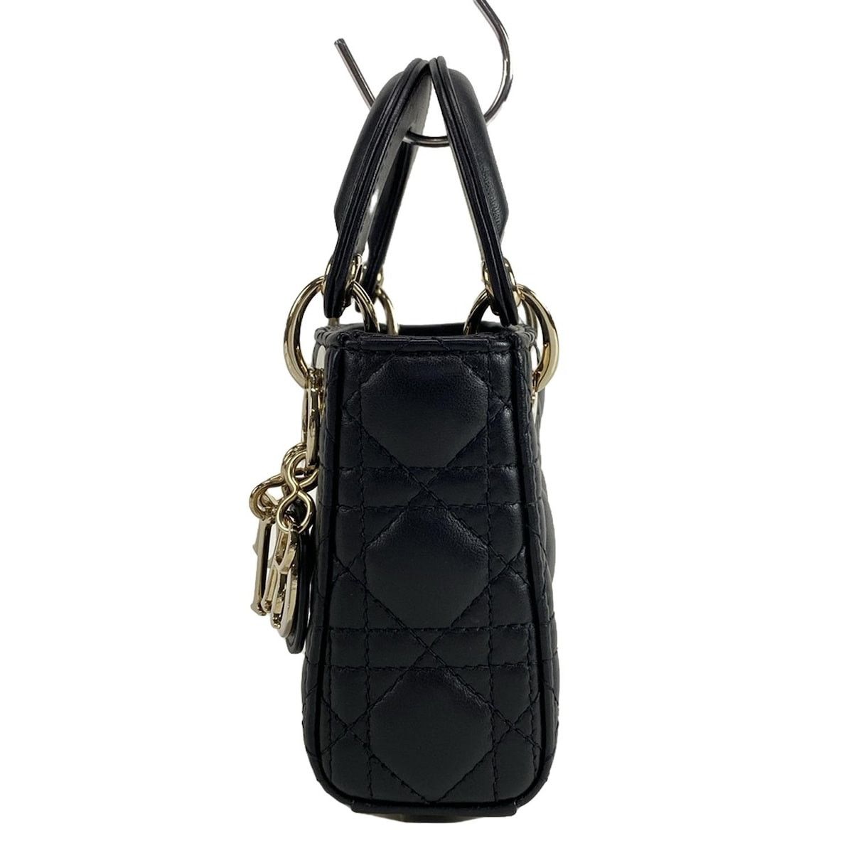 Dior DIOR Lady Dior Micro Bag Handbag Size ONE SIZE - 4 Thumbnail