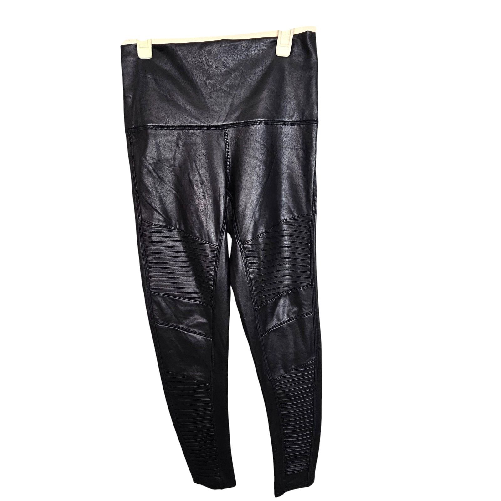 7 For All Mankind 7 For All Mankind Womens Faux Leather Moto Leggings Sz XS Size 25" / US 0 / IT 36 - 1 Thumbnail