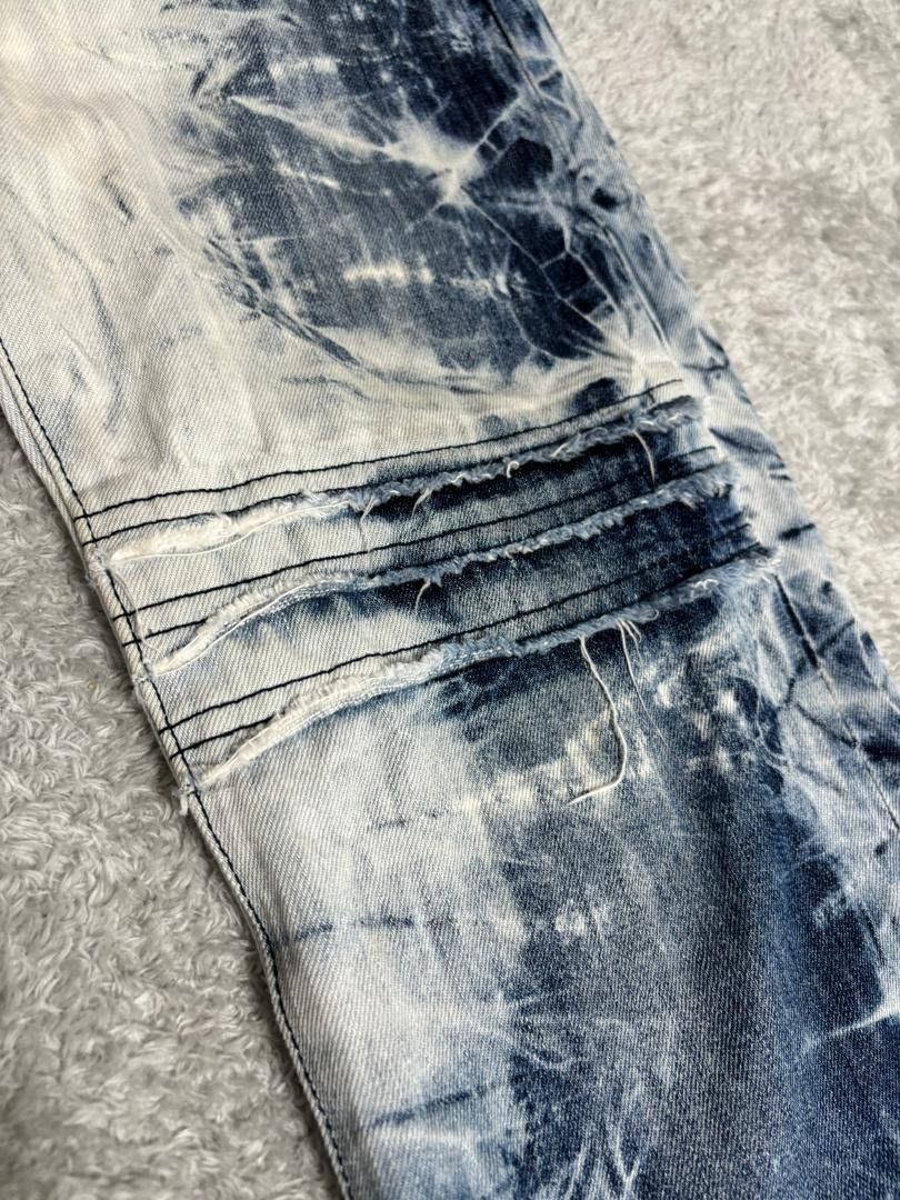 semanticdesign Semantic Design Stud Bleachwash Denim S0335 Size US 30 / EU 46 - 5 Thumbnail