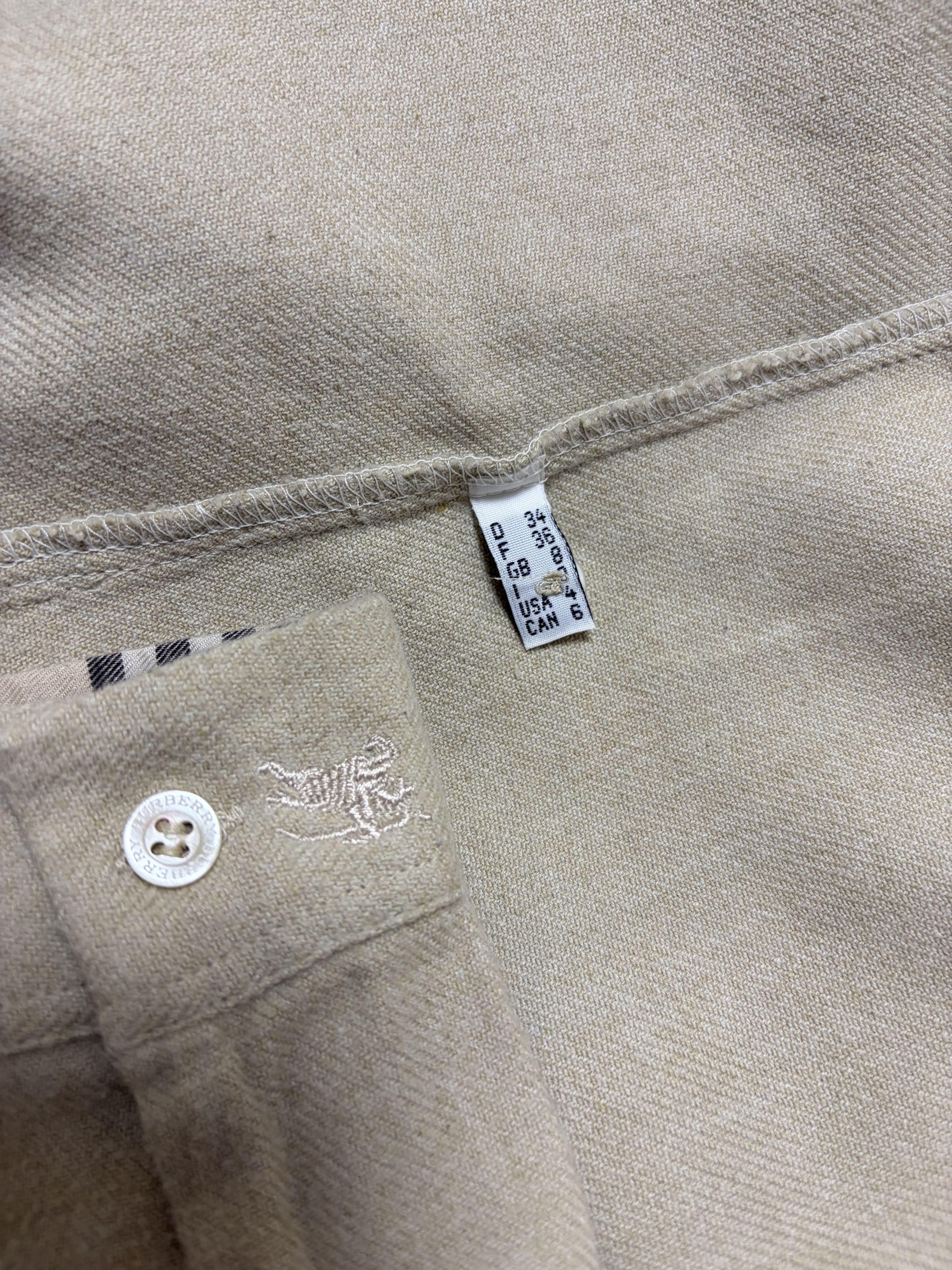Burberry BURBERRY London Vintage Button Up Shirt Nova Check USA4 IT40 Size S / US 4 / IT 40 - 13 Thumbnail