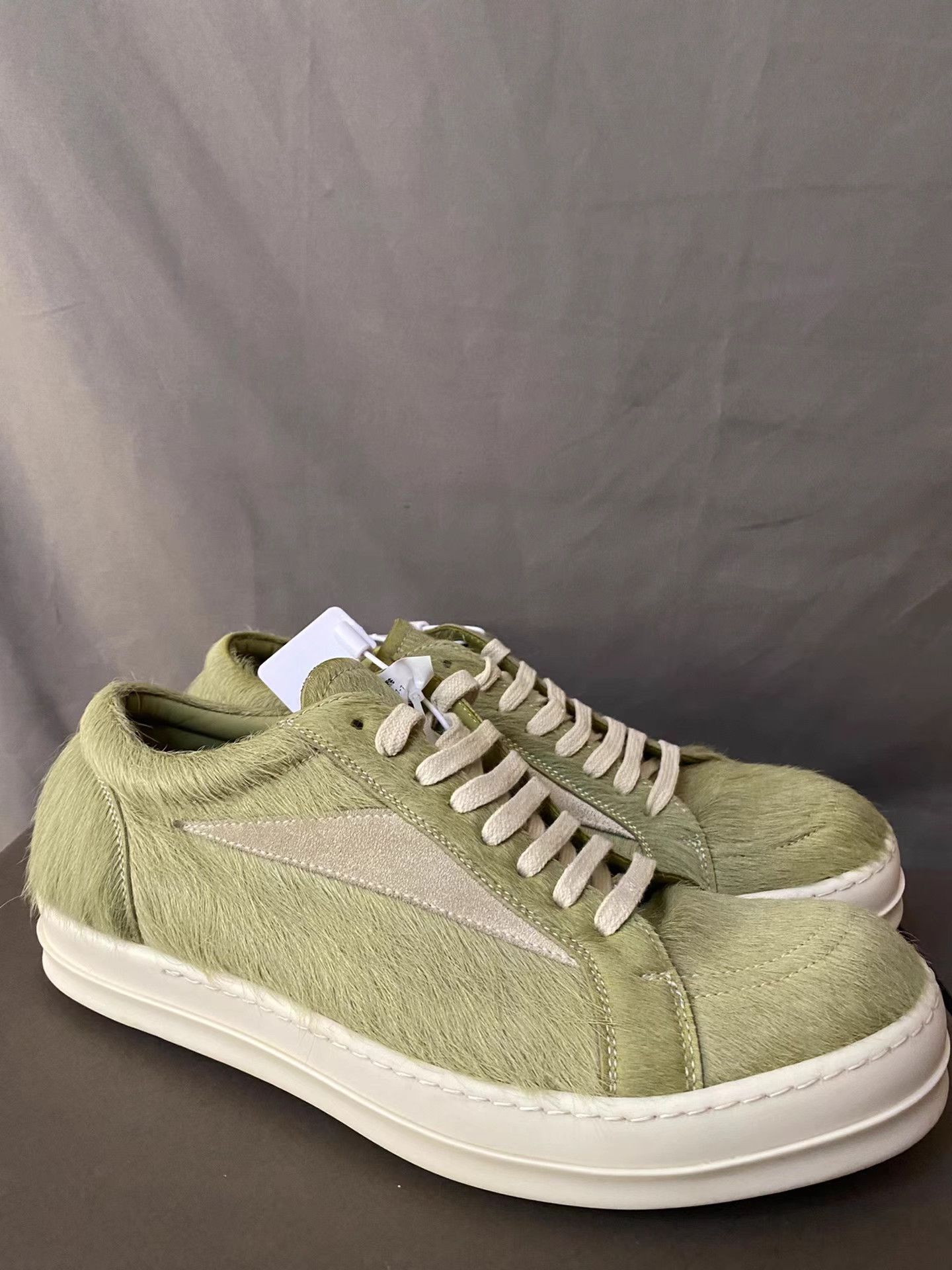Rick Owens Rick Owens Mainline Green Pony Hair Size US 10 / EU 43 - 4 Thumbnail