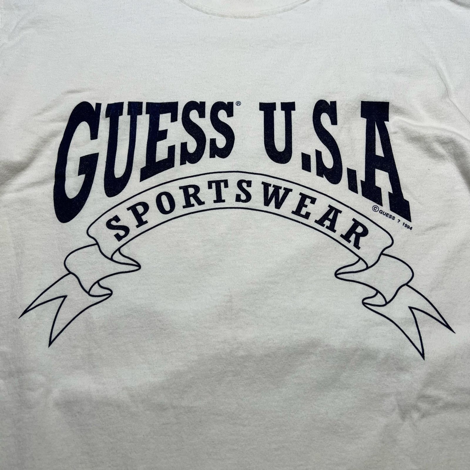 Guess Vintage GUESS USA By Georges Marciano T Shirt 90s 1994 XL Size US XL / EU 56 / 4 - 2 Thumbnail