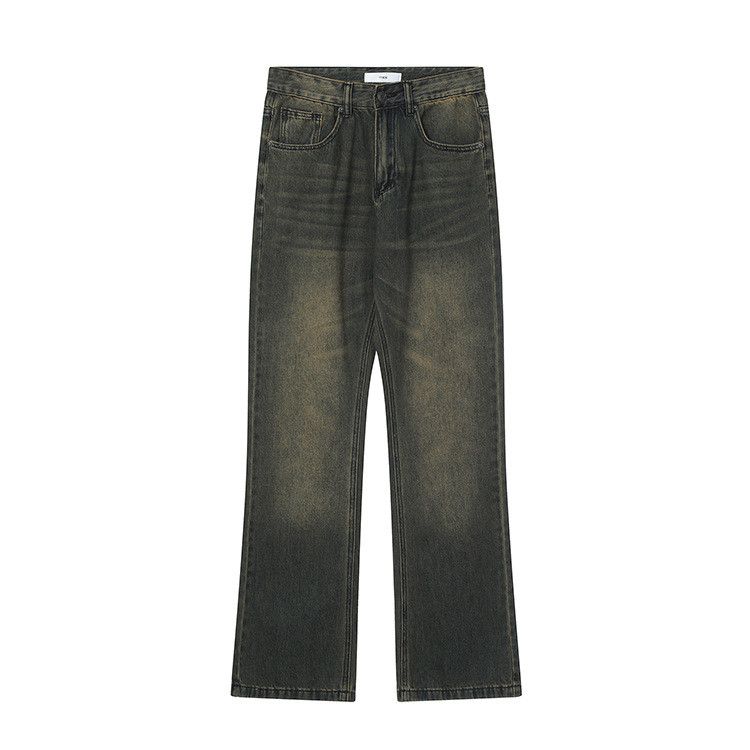 Vintage Retro distressed washed men's loose street jeans machete Size US 32 / EU 48 - 1 Thumbnail