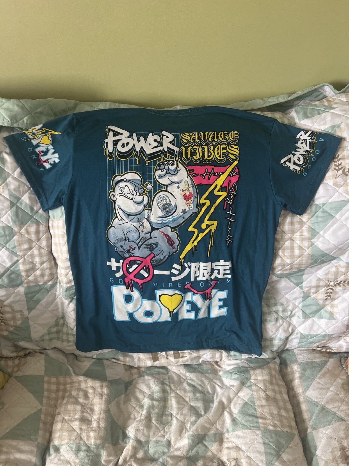 Hypebeast Popeye Power Tee Size US L / EU 52-54 / 3 - 4 Thumbnail