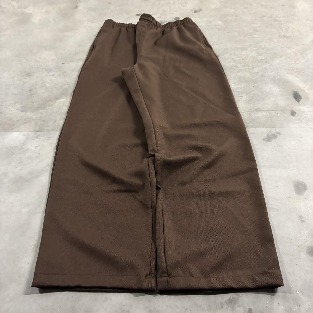 Vintage Crazy Vintage Y2K/2000s Baggy Brown Essential Loose Fit Skater Pants! Size M Size US 32 / EU 48 - 3 Thumbnail