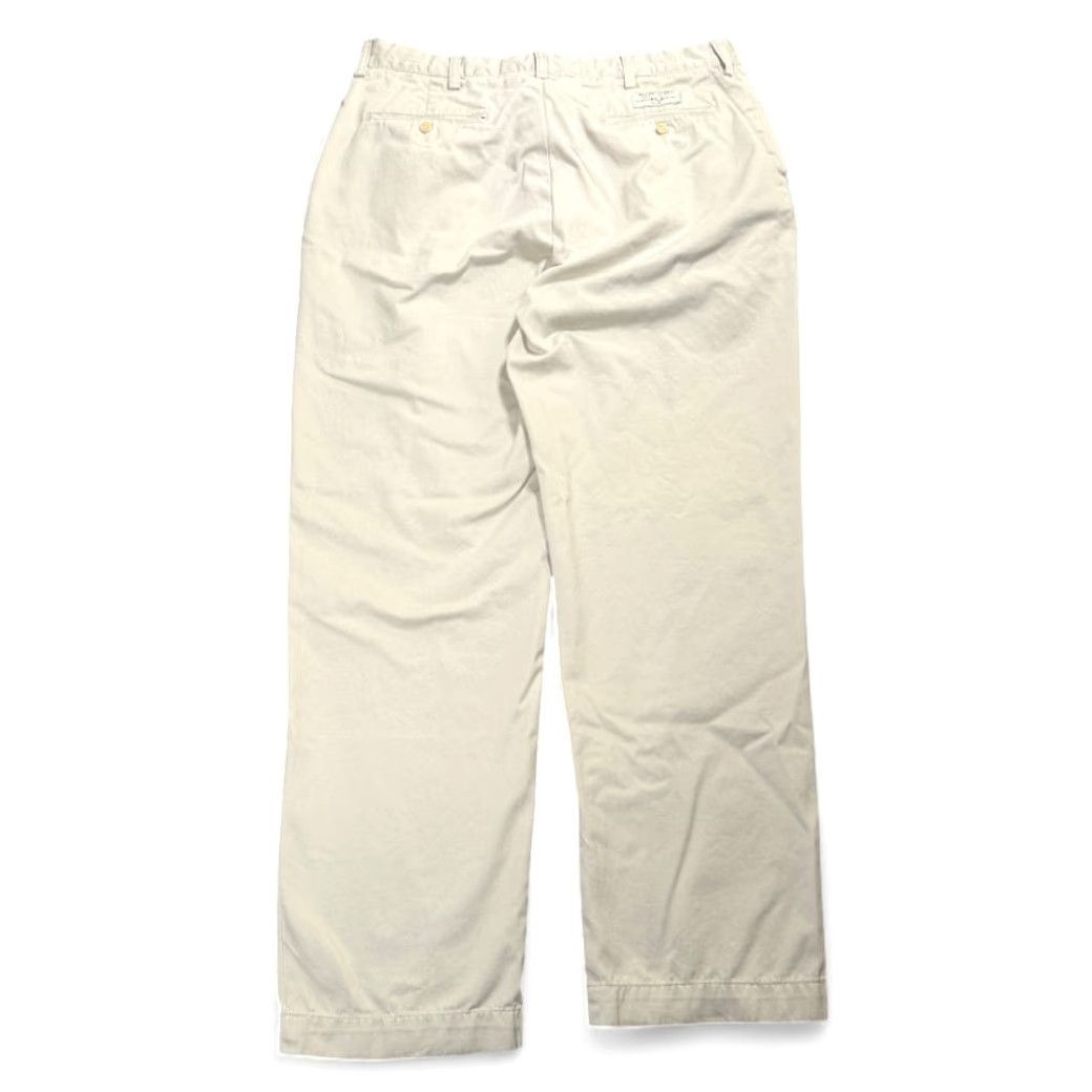 Polo Ralph Lauren VINTAGE Polo Ralph Lauren Prospect Pants Mens 35x30 Brown Khaki Tan 90s Preppy Logo Chino Casual Cotton Pants Mens Regular 35 Inseam 30 Size US S / EU 44-46 / 1 - 2 Thumbnail