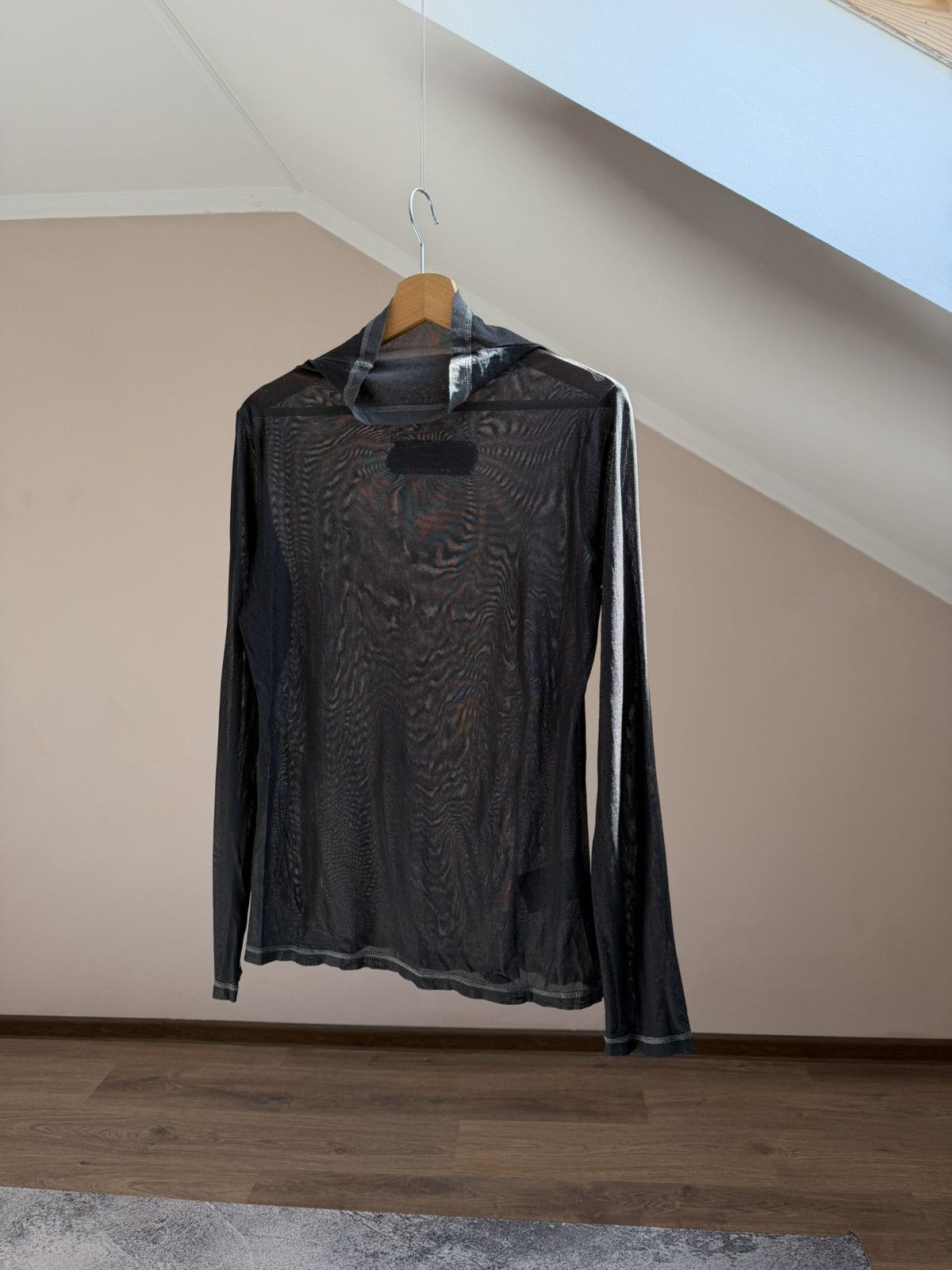 Jean Paul Gaultier Vintage Beate Heymann Mesh Longsleeve Style Y2k Size L / US 10 / IT 46 - 1 Thumbnail