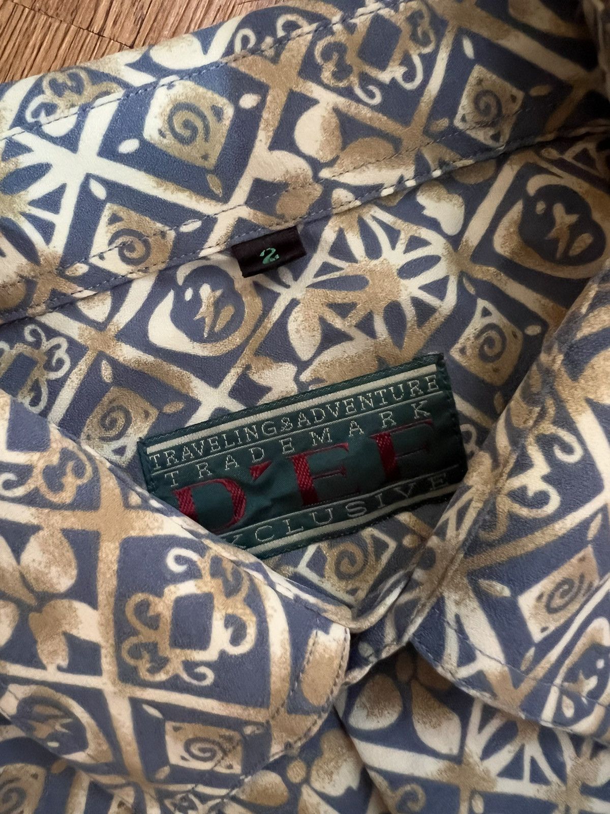 Batik Bay × Japanese Brand × Vintage Rare item batik D'EF exclusive Size US M / EU 48-50 / 2 - 4 Thumbnail