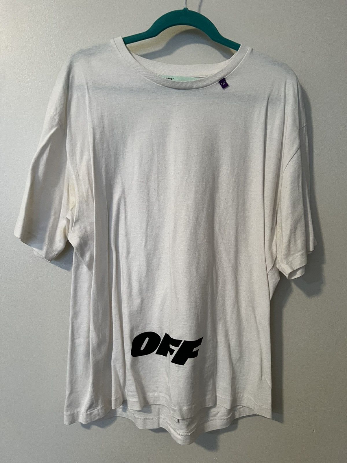 Off-White Off White Oversize ‘Wing Off’ Tee Size Small Size US S / EU 44-46 / 1 - 2 Thumbnail