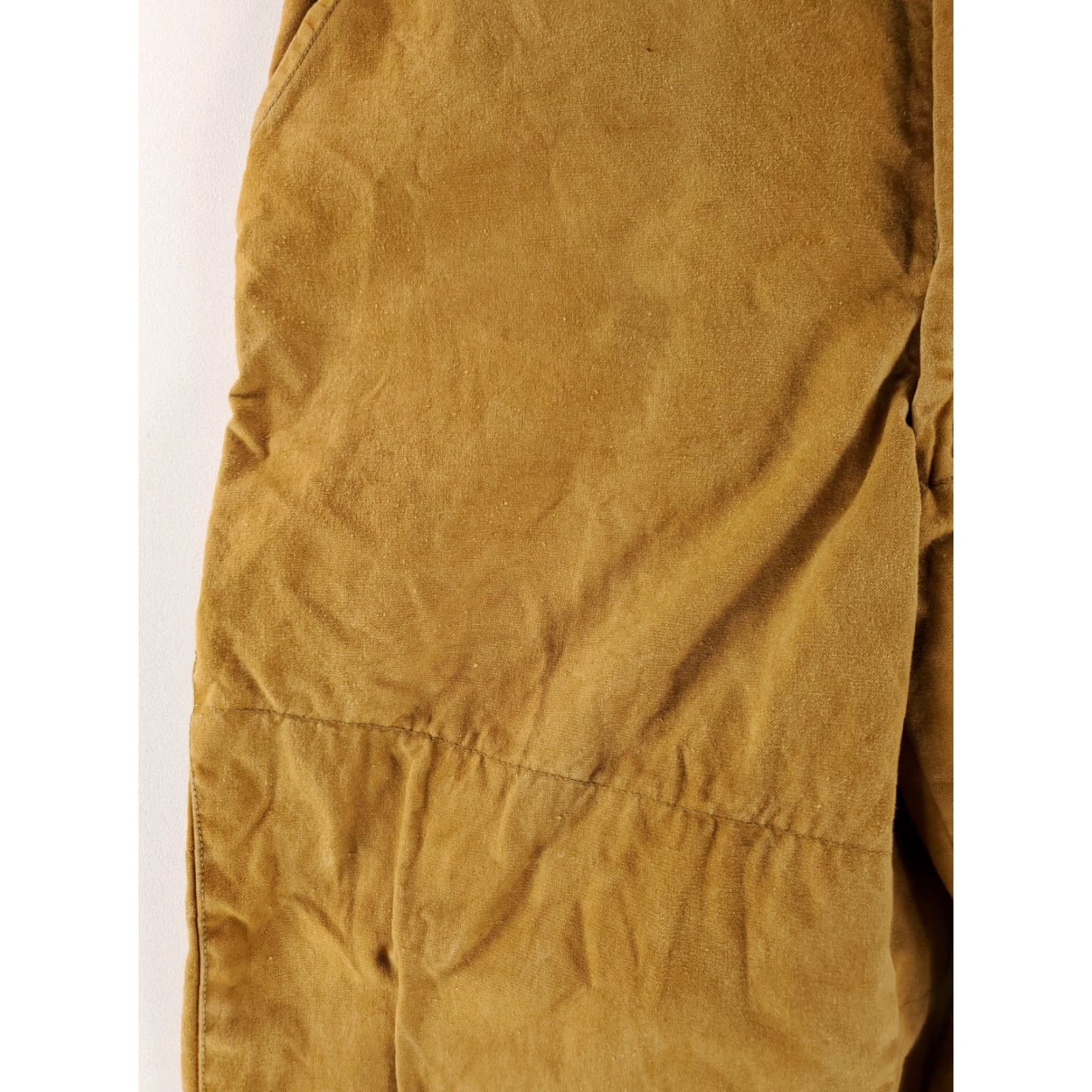 Vintage VINTAGE Duxbak Hunting Pants Suspender Brown Mens 37x29 Sanforized 40s Canvas Field Inseam 29 May be worn staining fading pilling Size US 37 - 6 Thumbnail