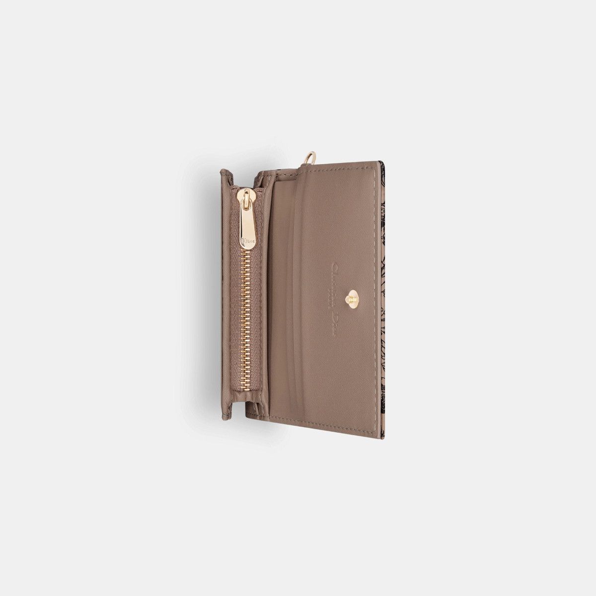 Dior o1bcso1str0226 Size:OS/ Gardenia Wallet in Beige Size ONE SIZE - 3 Thumbnail