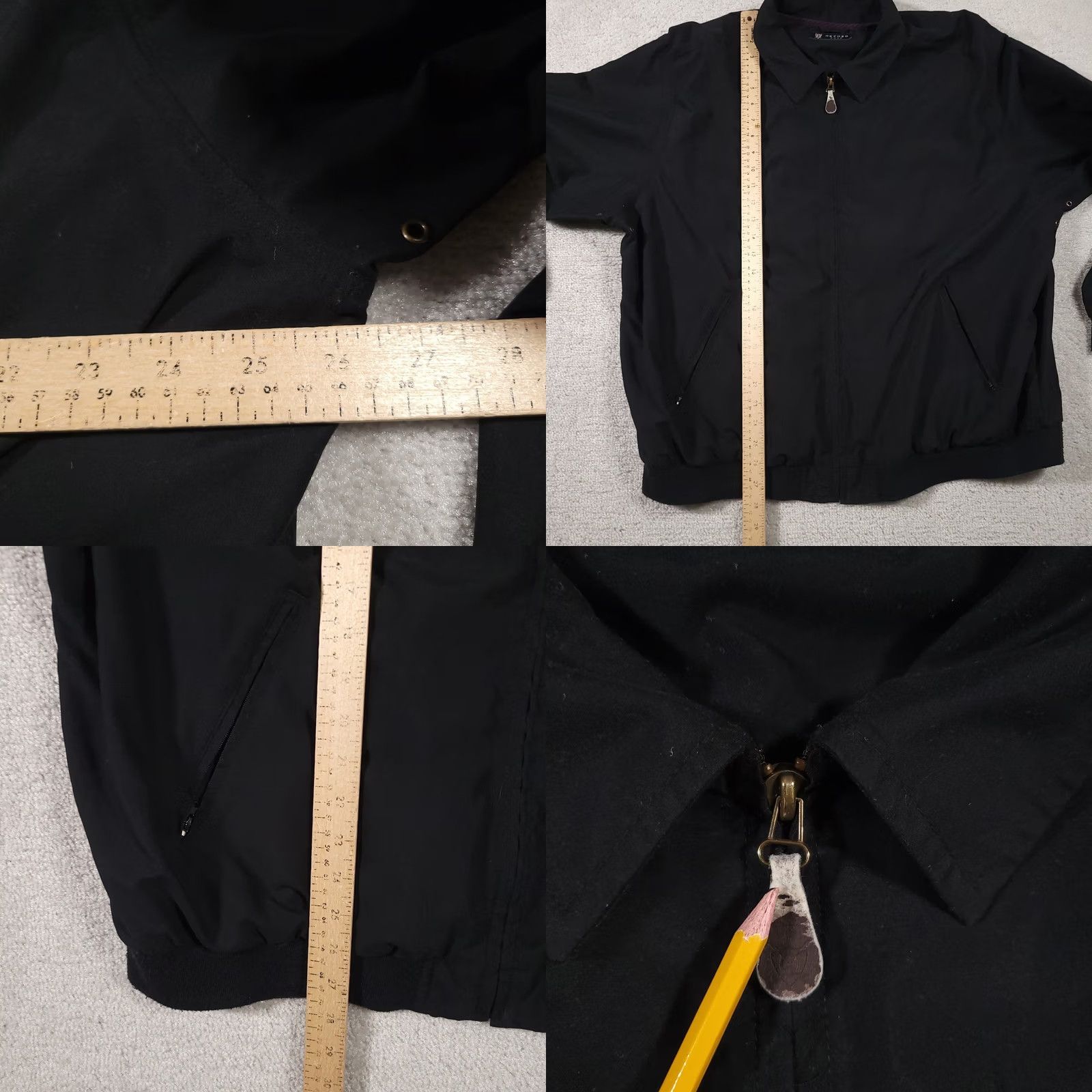 Vintage VINTAGE Oxford Golf Jacket Mens XL Black Performance Zip Off Sleeves Collared Size US XL / EU 56 / 4 - 8 Thumbnail