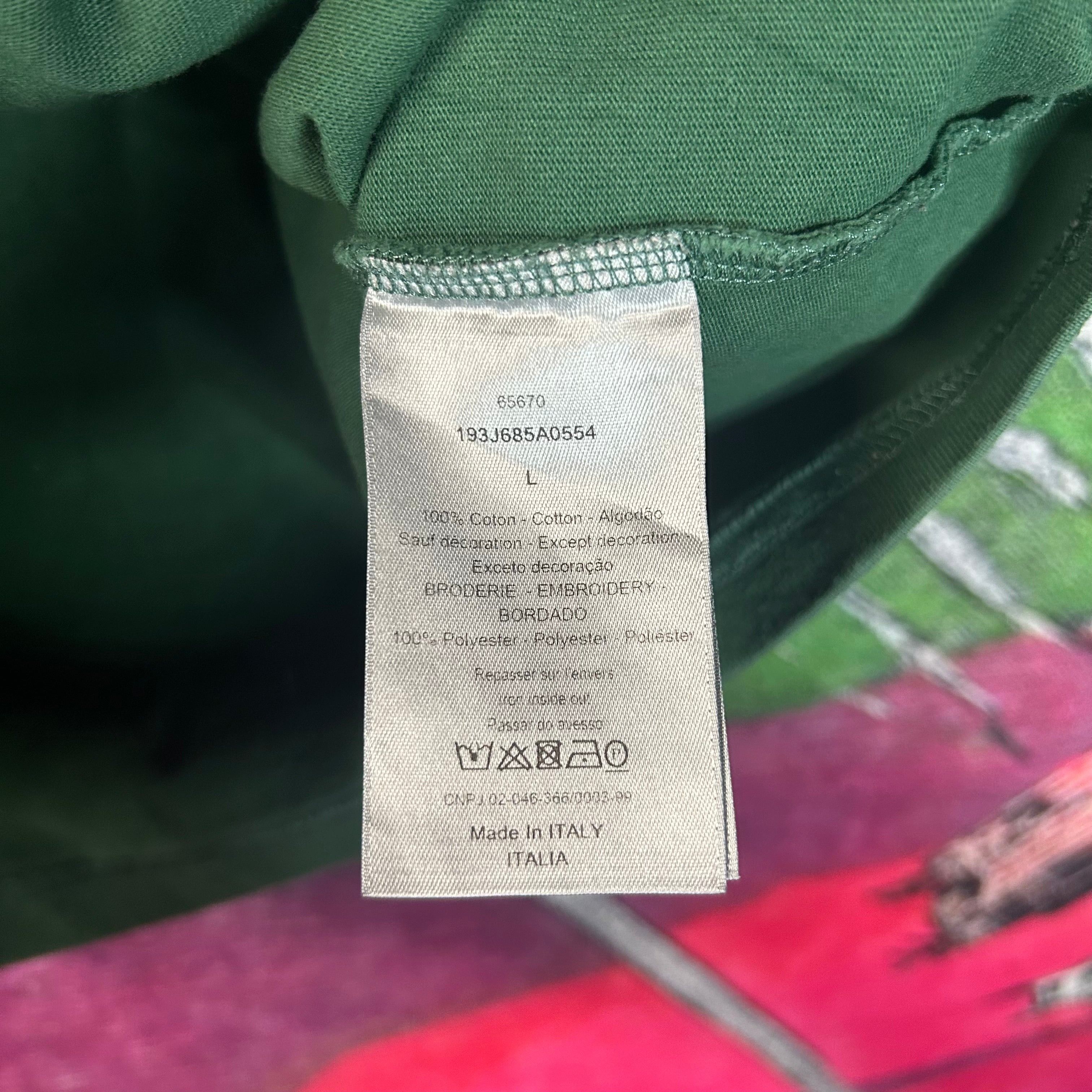 Dior Christian Dior Kenny Scharf FW21 Embroidered Tee Size Large Size US L / EU 52-54 / 3 - 4 Thumbnail