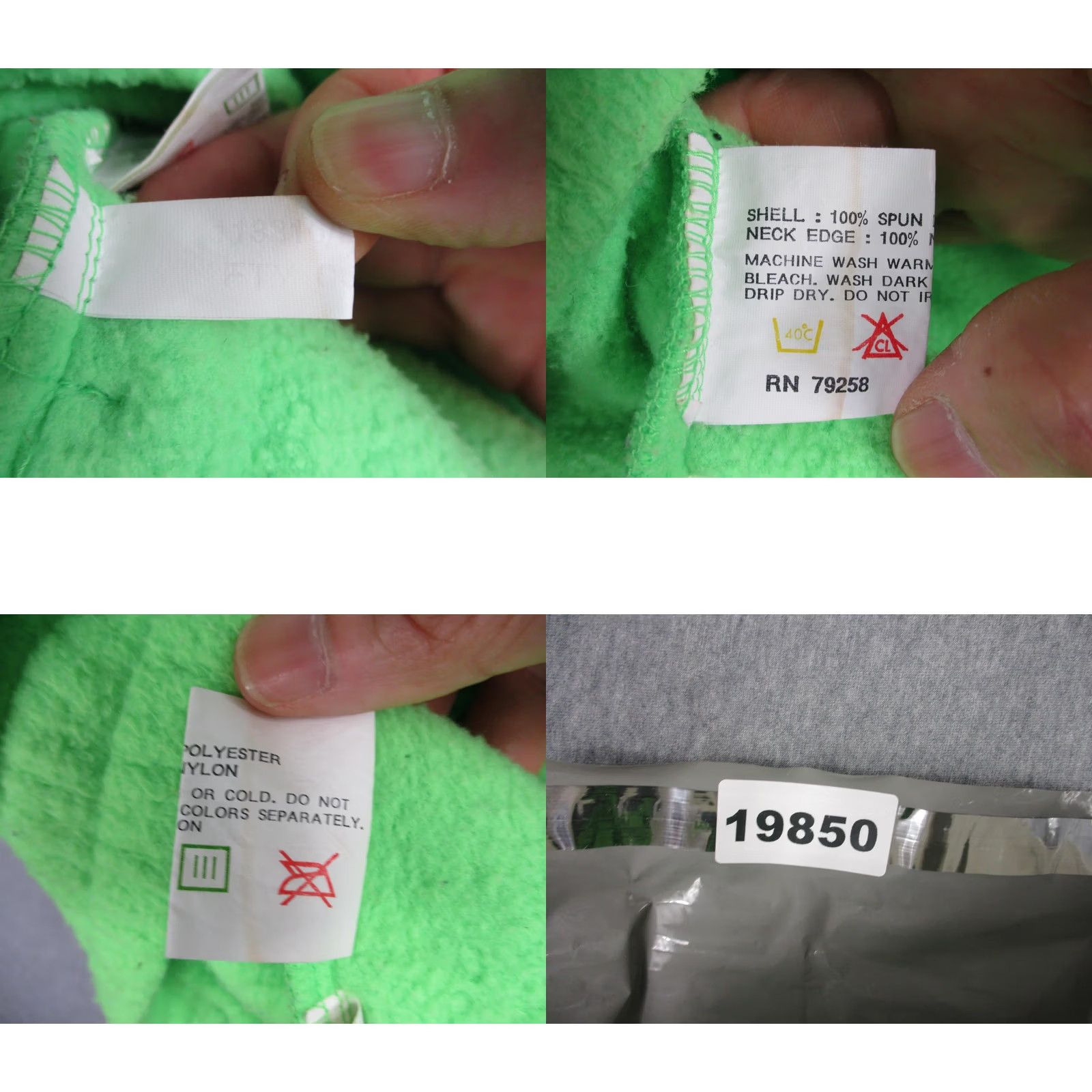 Ocean Pacific VINTAGE Ocean Pacific Sweatshirt Men Medium Green Fleece 1/4 Zip X Treme Air 80s Size US M / EU 48-50 / 2 - 9 Thumbnail